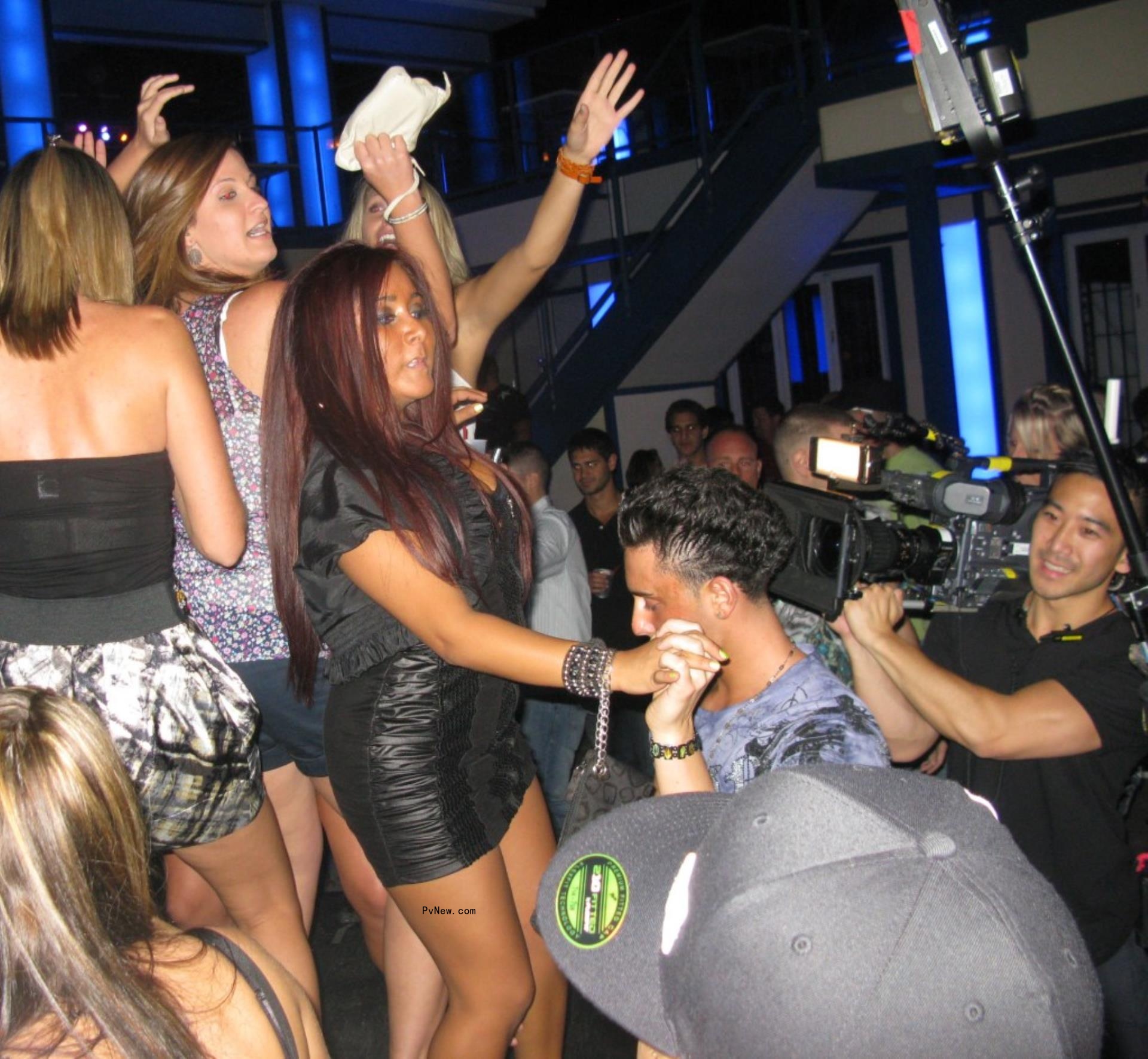 Snooki partying at Karma.