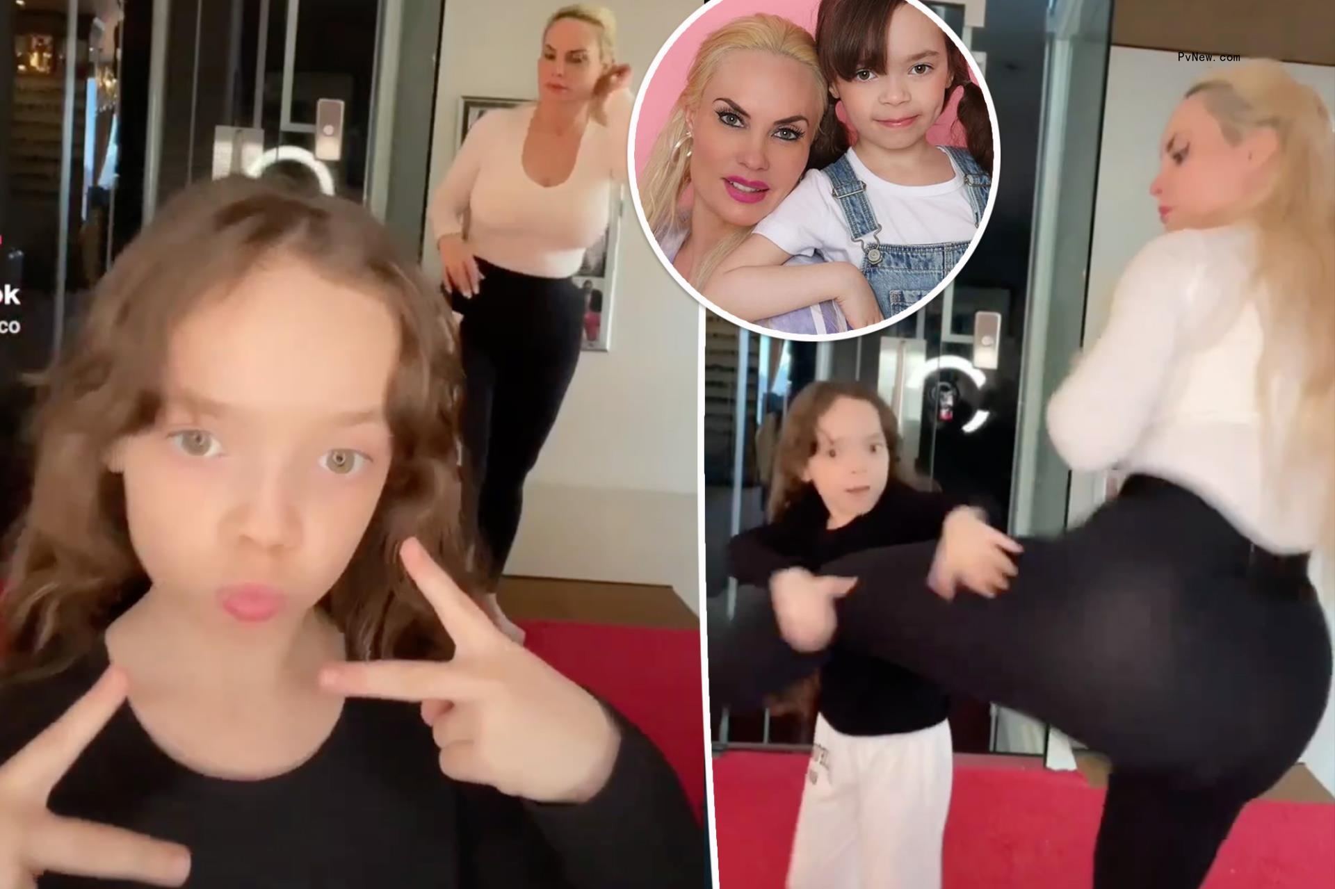 Coco Austin slammed for ‘inappropriate’ dance with 7-year-old daughter Chanel