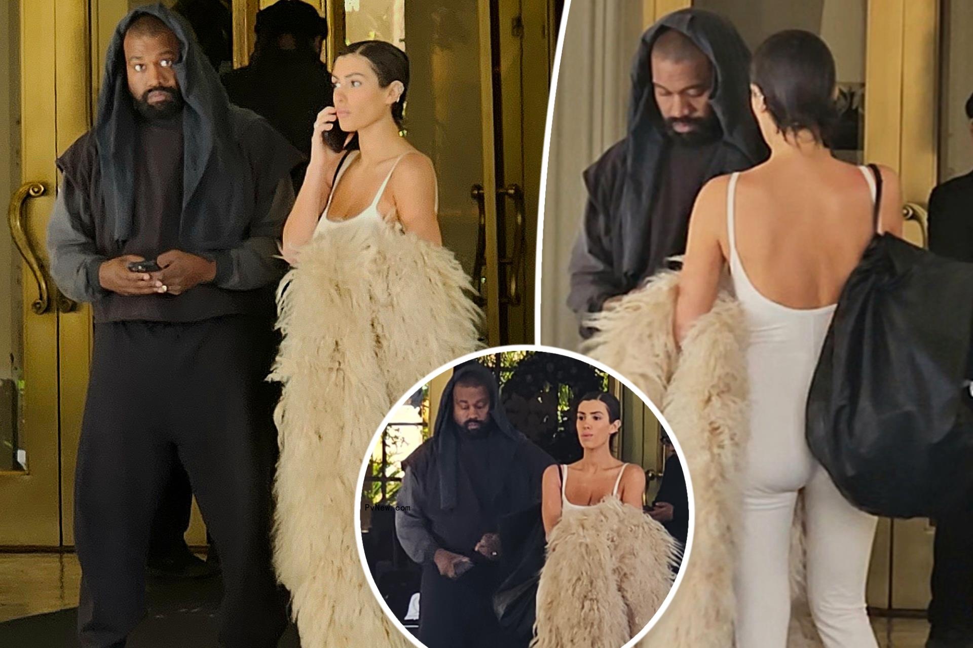 Kanye West and wife Bianca Censori leave luxe Las Vegas hotel hours after his antisemitic rant