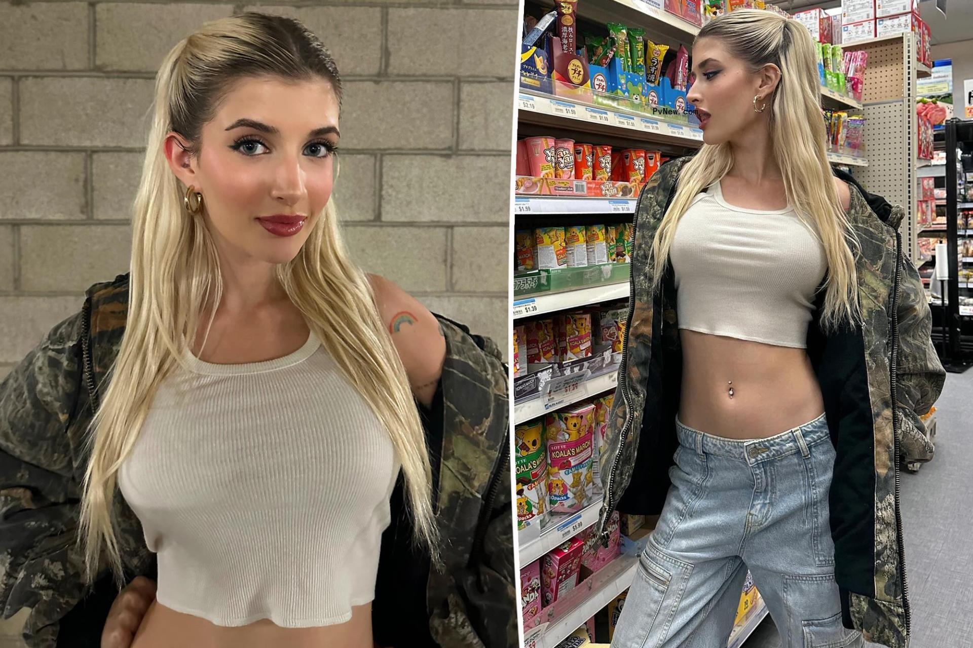 Sami Sheen, 19, shows off new figure after undergoing plastic surgery