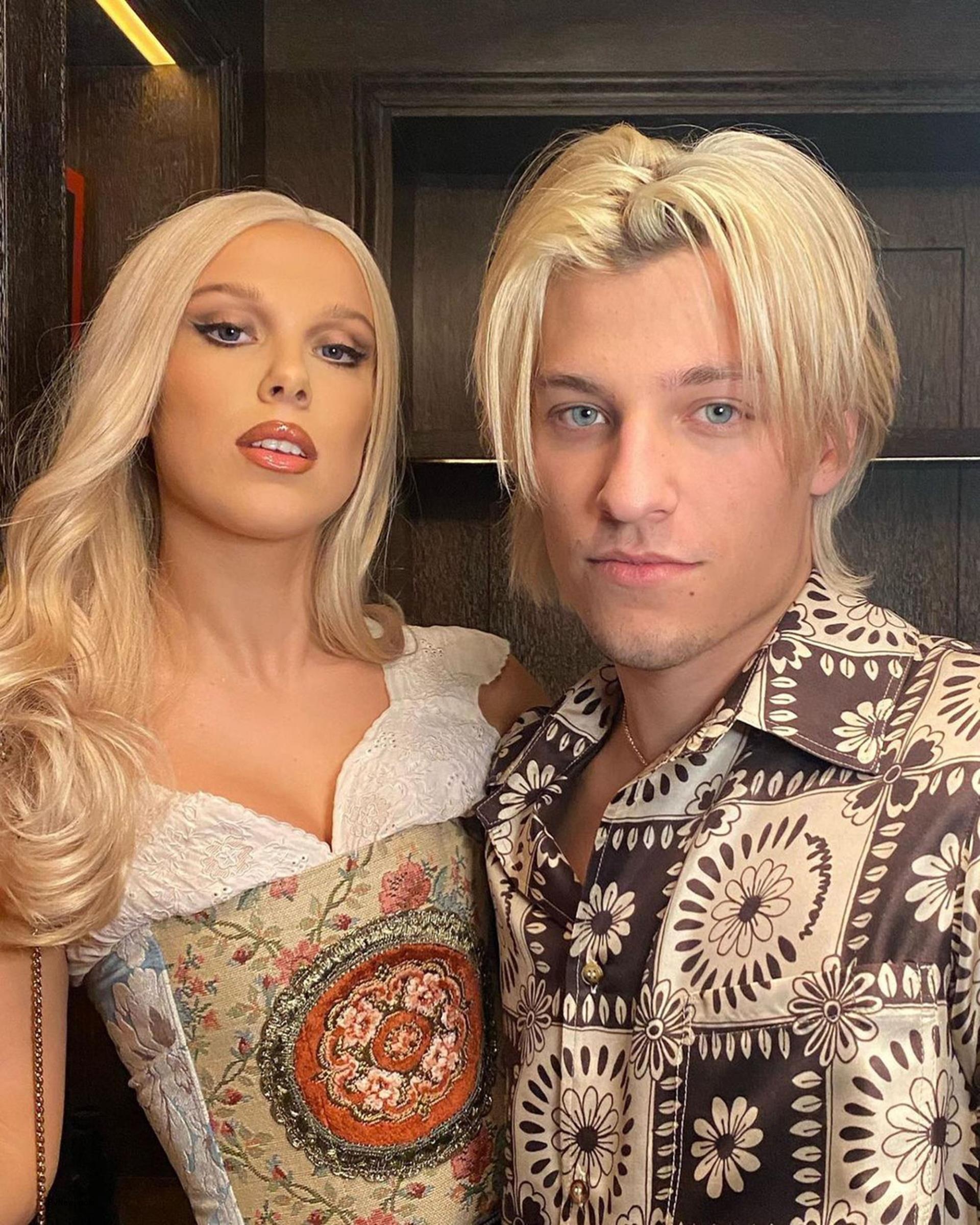 Jake Bo<i></i>ngiovi and Millie Bobby Brown