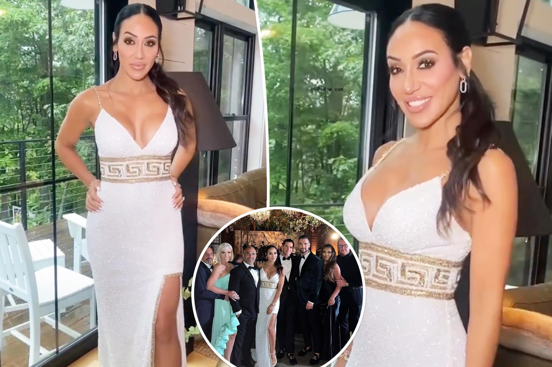 ‘Thirsty’ Melissa Gorga criticized for wearing white to cousin’s wedding