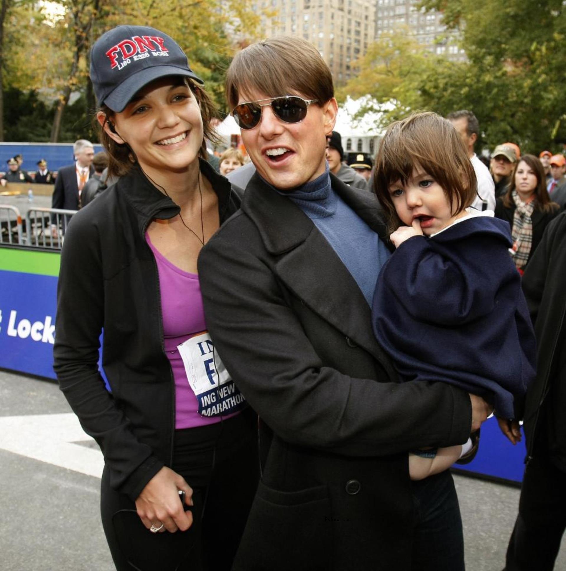 Katie Holmes and Tom Cruise