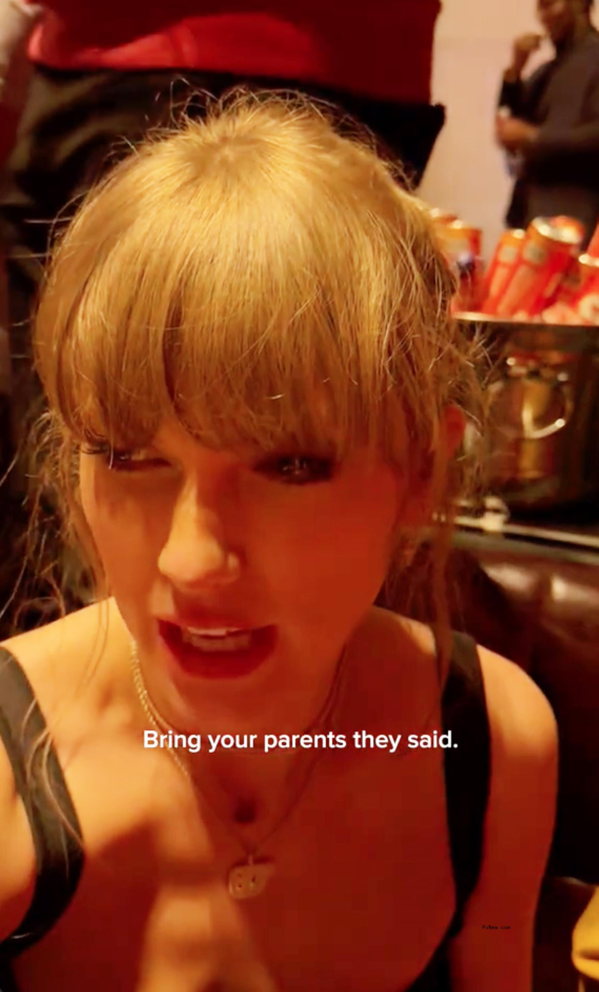 Taylor Swift posts video of Travis Kelce at Super Bowl afterparty in first mention of relatio<i></i>nship on social media