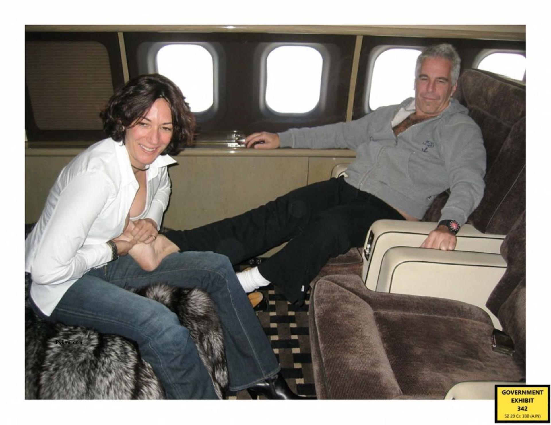 Ghislaine Maxwell. and Jeffrey Epstein.