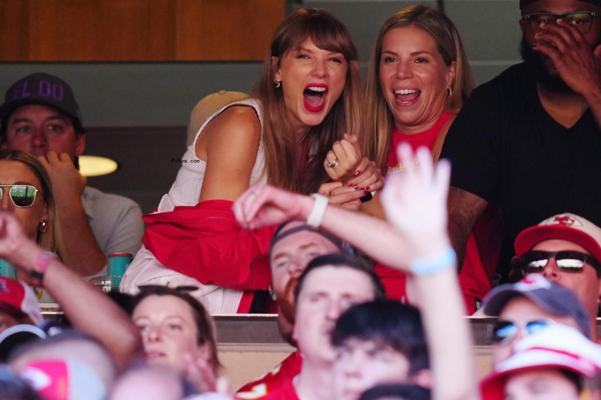 Taylor Swift at the Kansas City Chiefs game