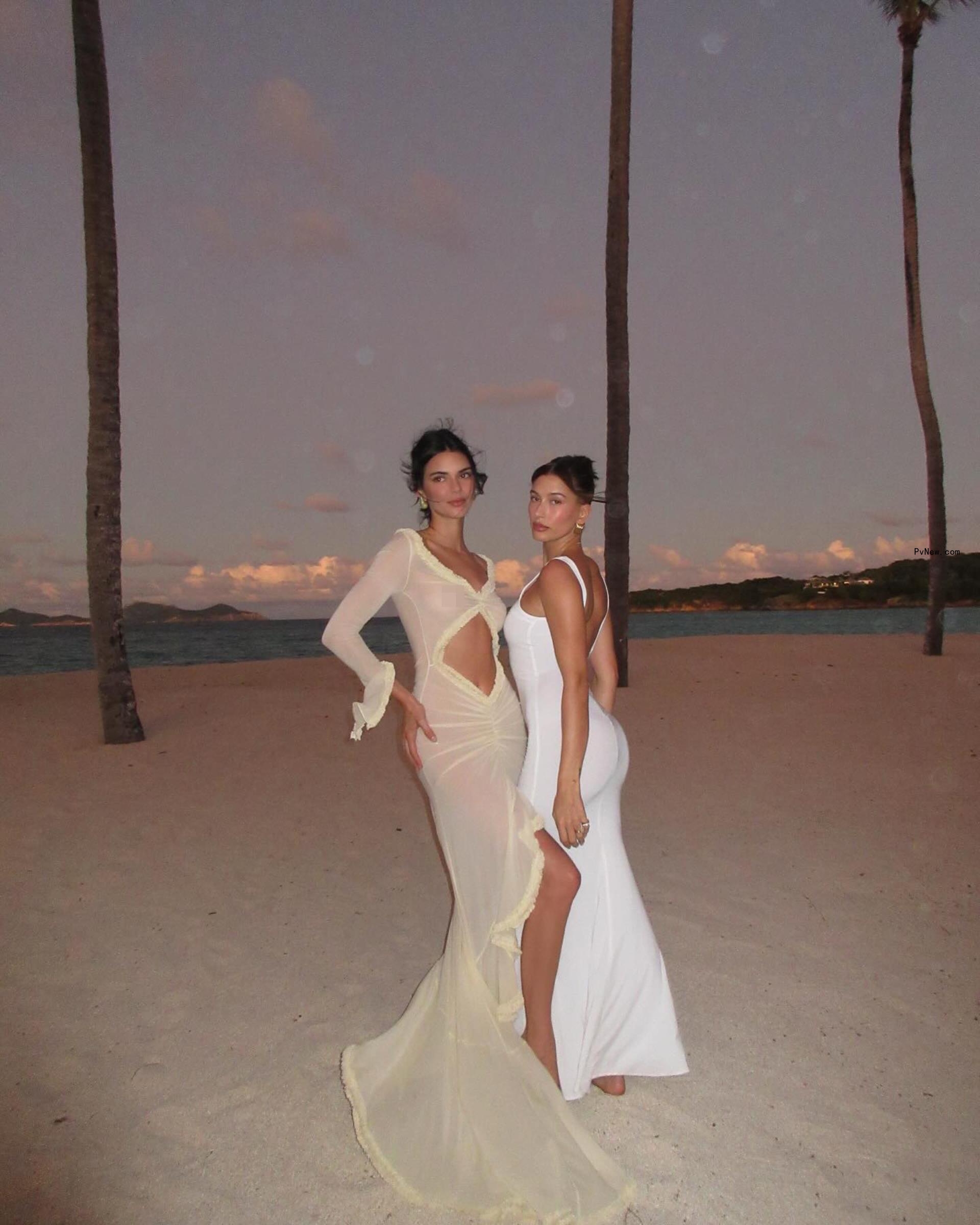 Kendall Jenner nd Hailey Bieber