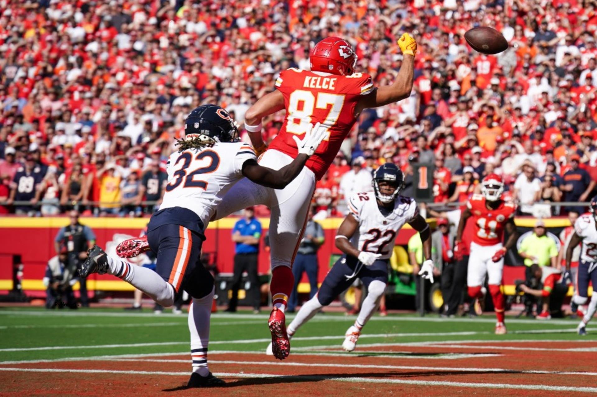 travis kelce touchdown