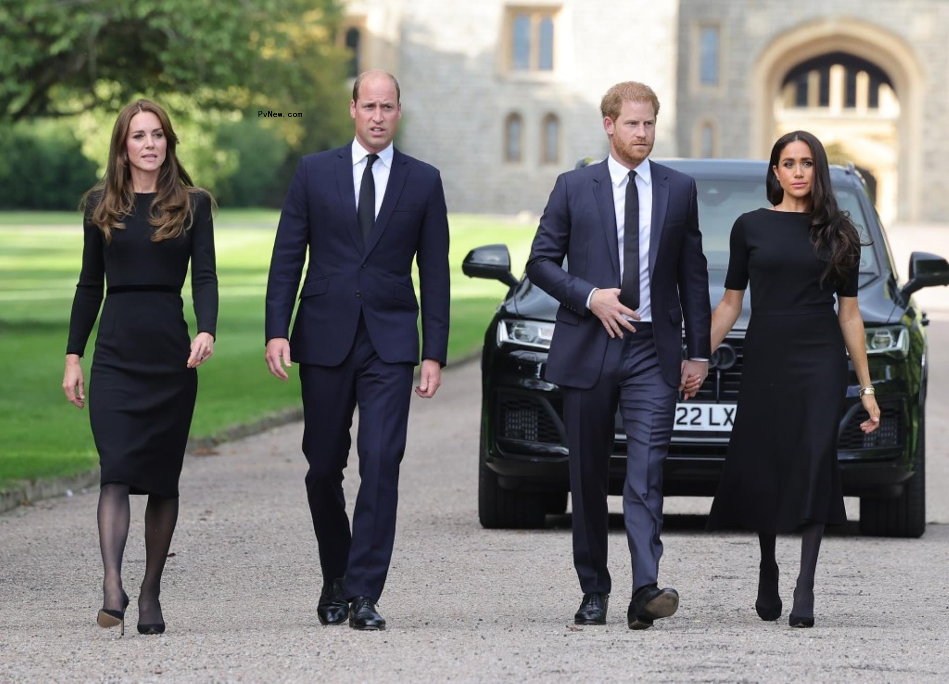 Princess Kate, Prince William, Prince Harry, Meghan Markle