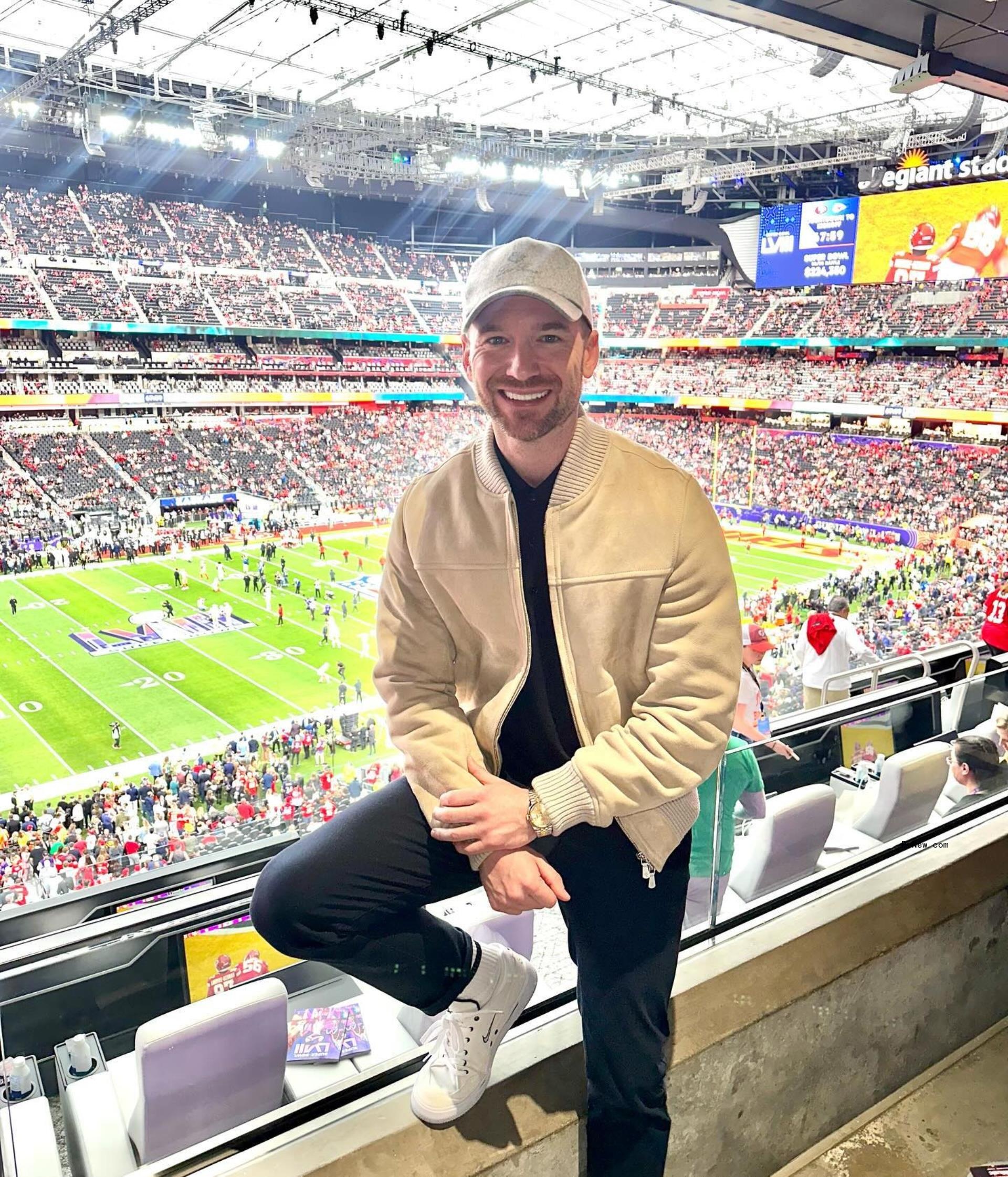 Sean Evans at Superbowl 2024
