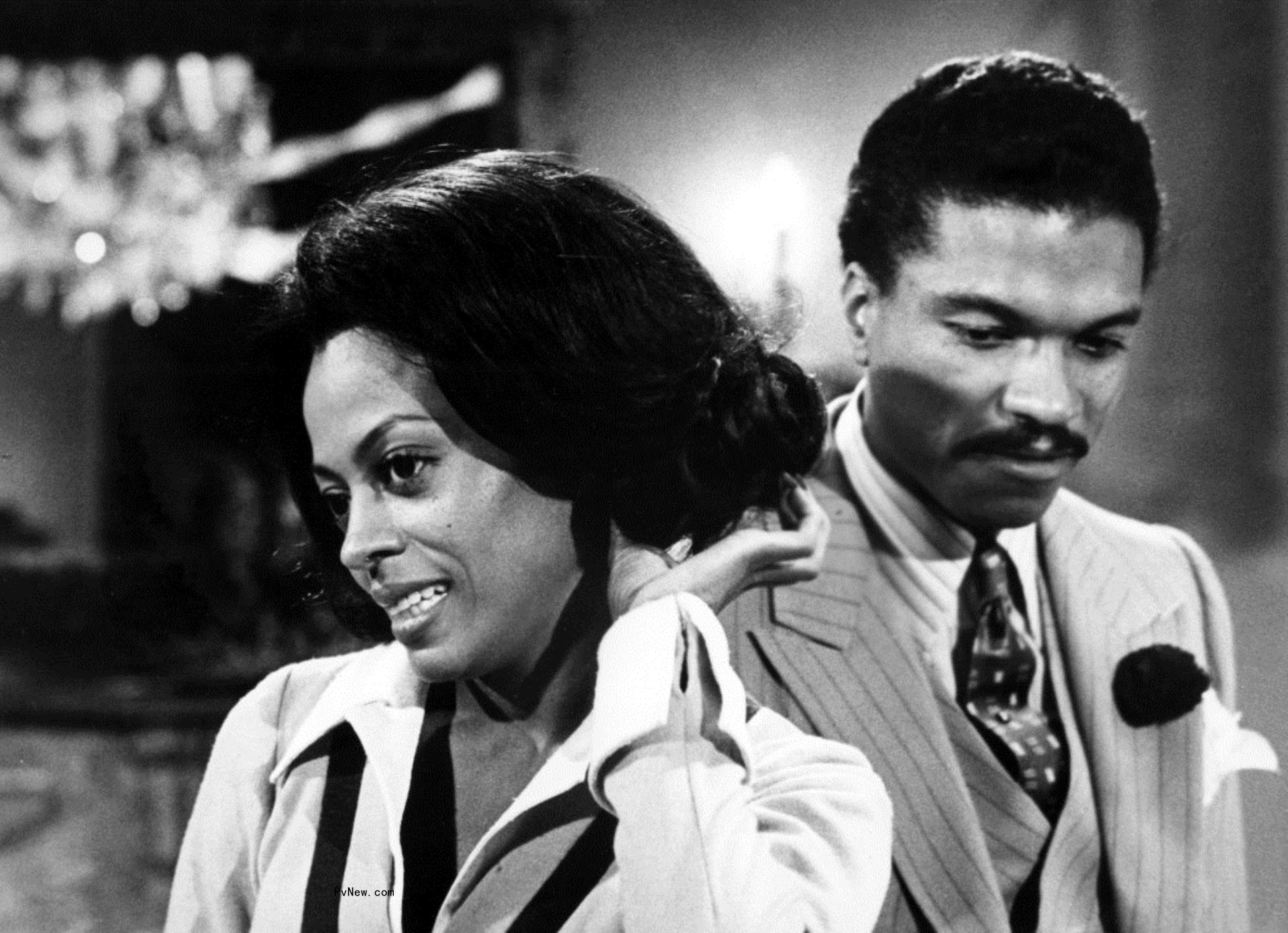 Billy Dee Williams, Diana Ross in