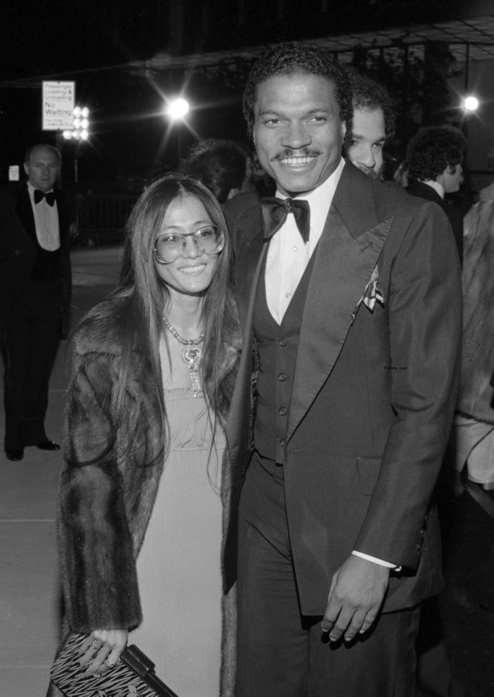 Billy Dee Williams and wife Teruko Nakagami