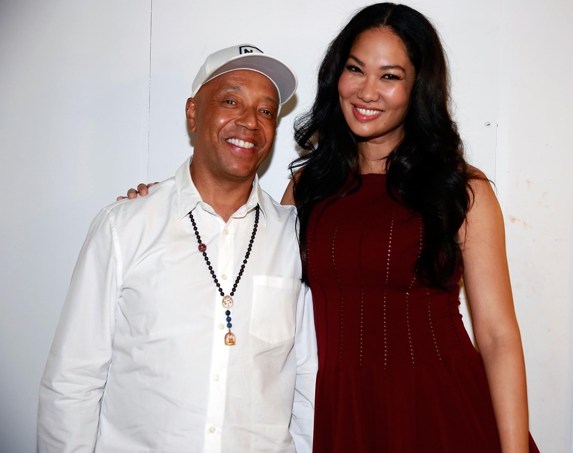 Russell Simmons and Kimora Lee Simmons.