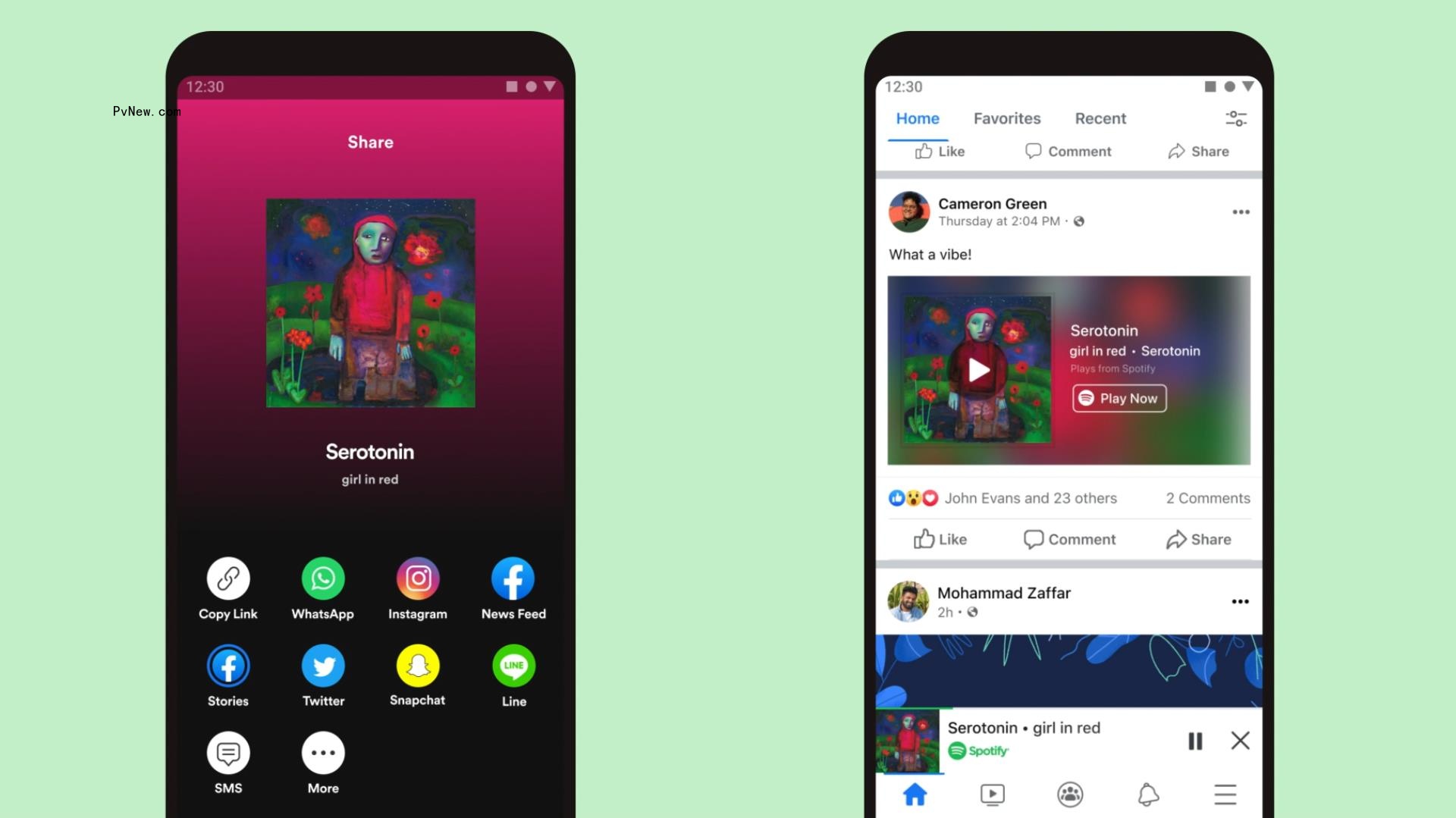 You Can Now Play Spotify Directly in Facebook Mobile App