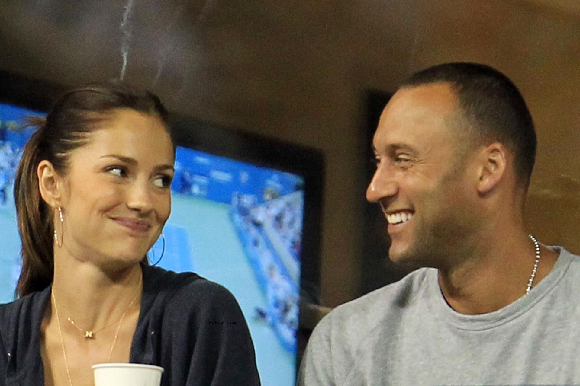 Derek Jeter and Minka Kelly in 2010.