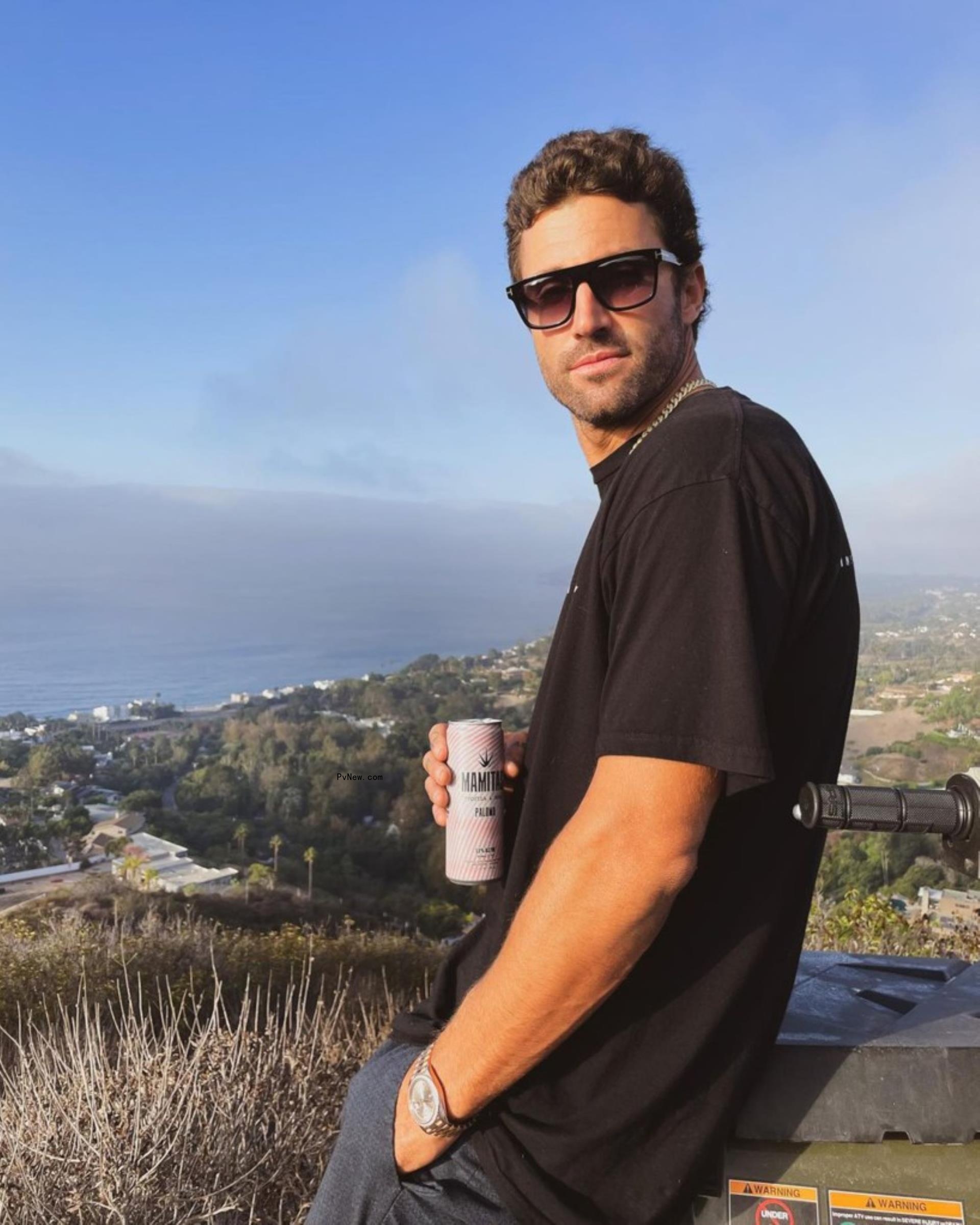 Brody Jenner on hike.
