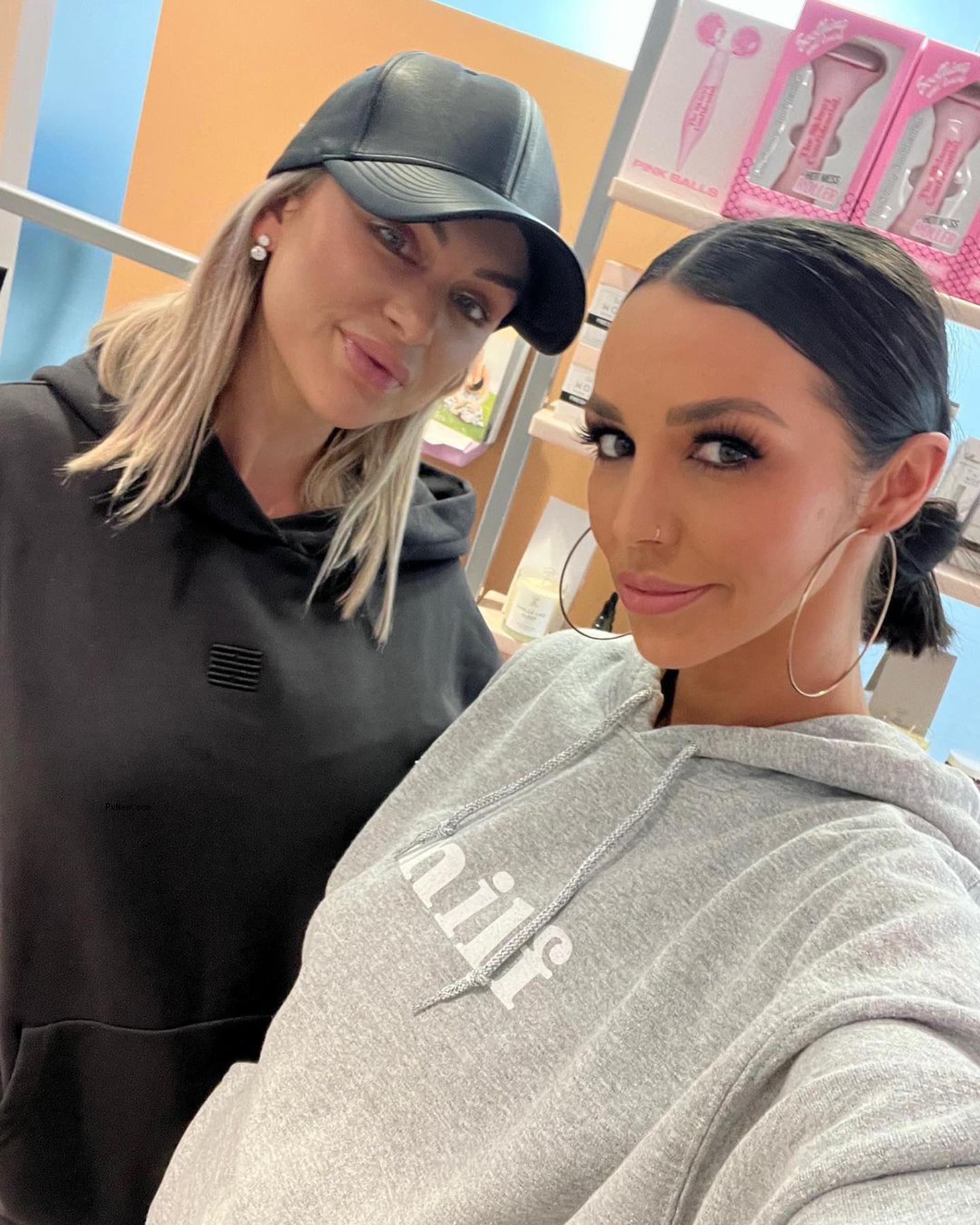 lala kent and scheana shay selfie