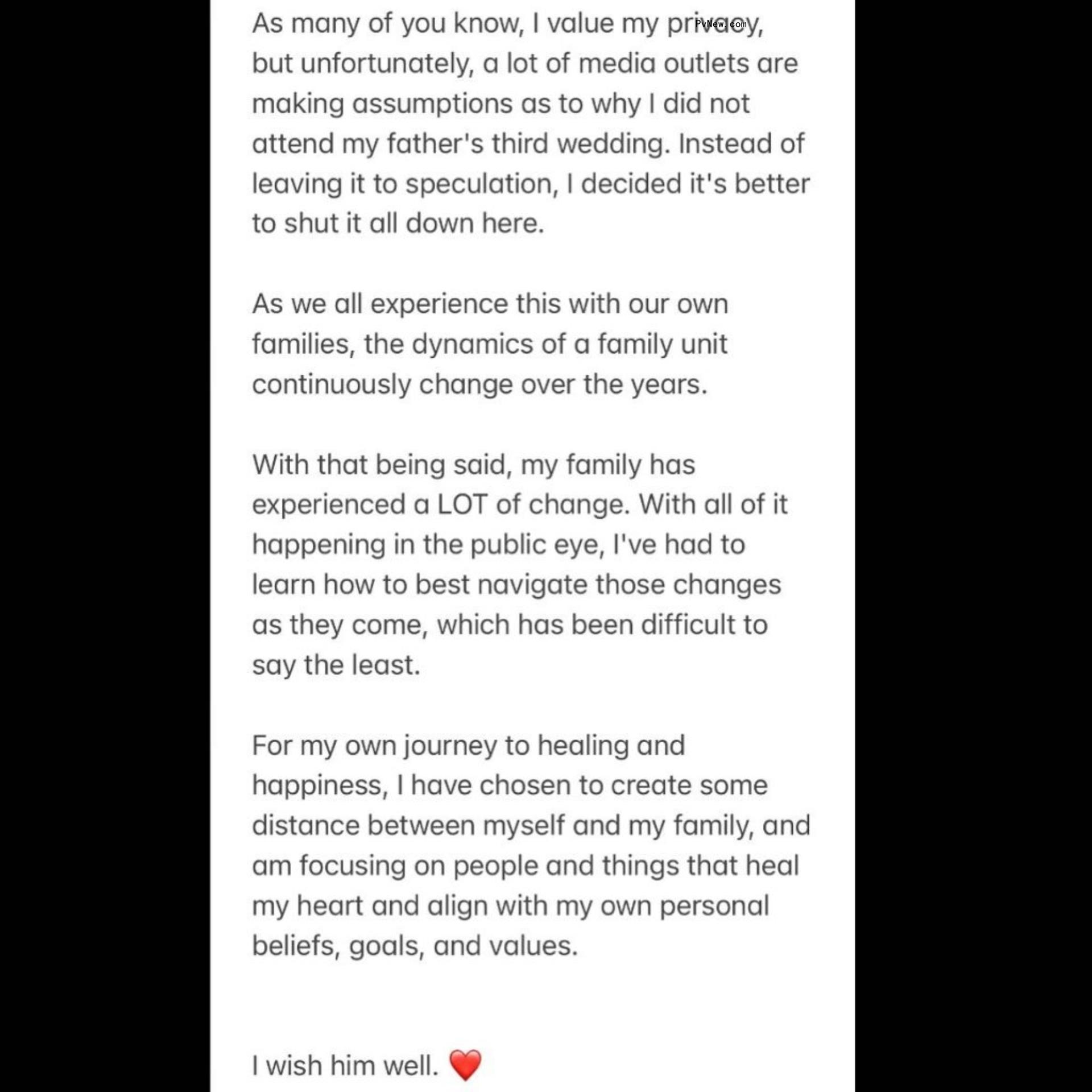 Brooke Hogan's statement.