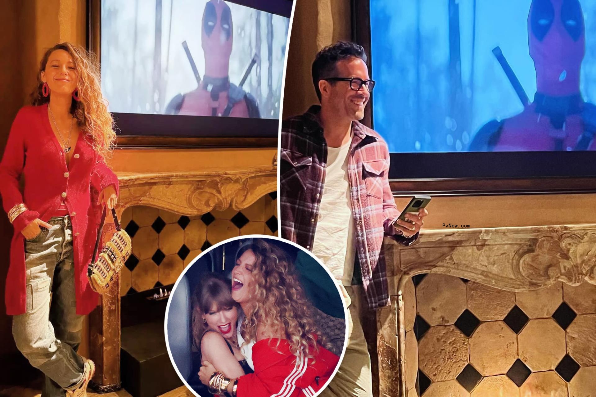 Blake Lively hilariously respo<i></i>nds to Ryan Reynolds wo<i></i>ndering wher<i></i>e she was during Super Bowl