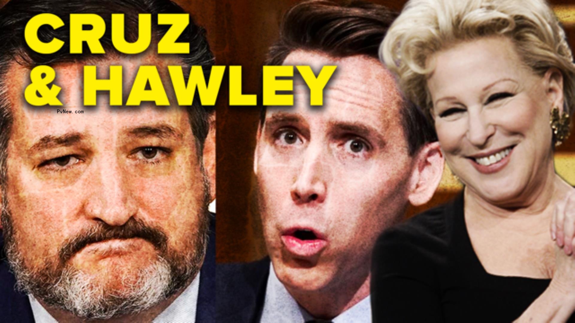 Bette Midler Slams Republican Senators Ted Cruz and Josh Hawley in Withering Parody Video