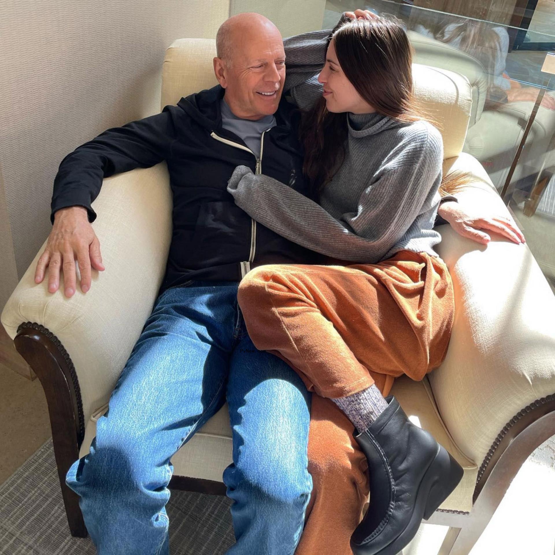 Bruce Willis and Scout Willis