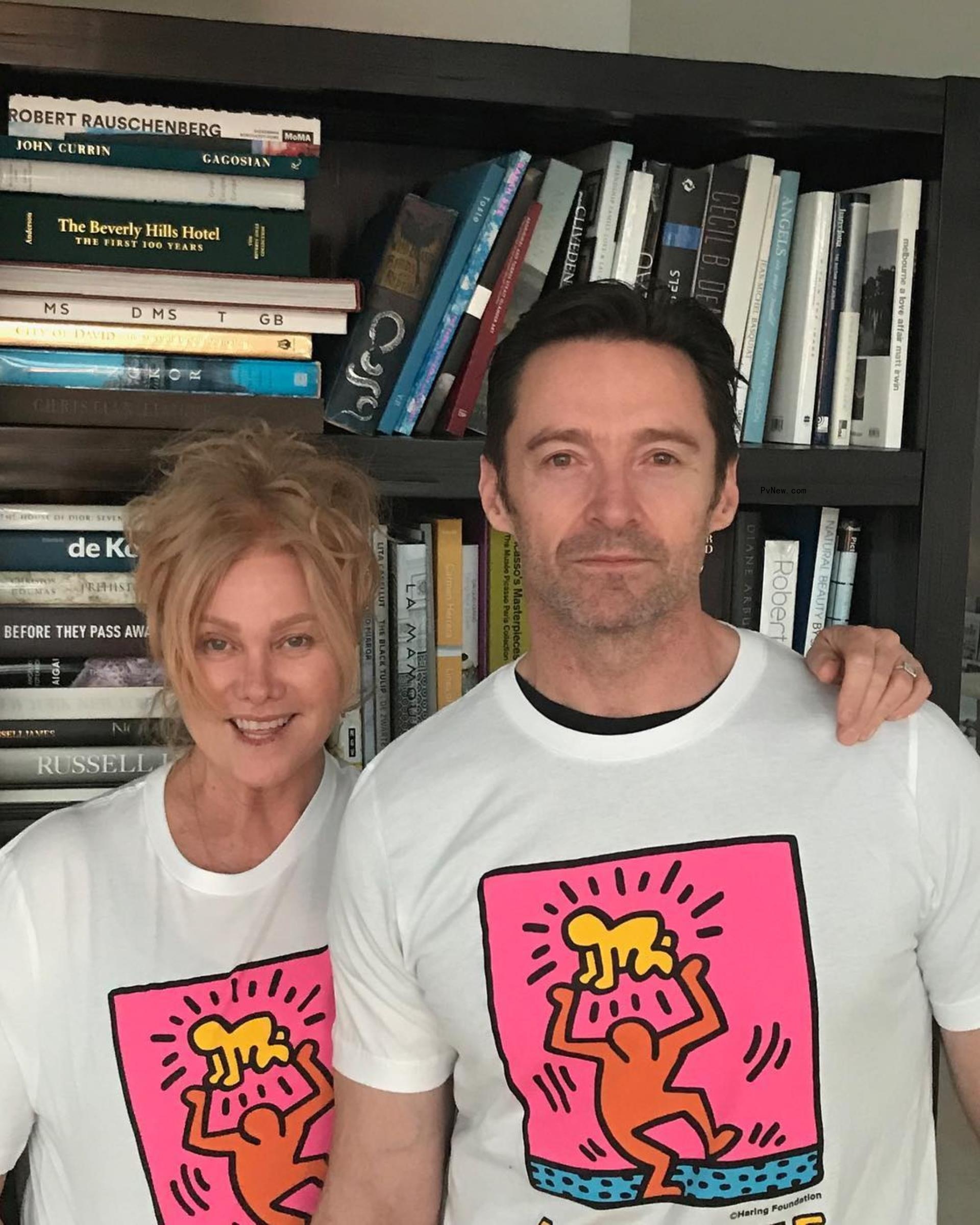 Deborra-Lee Furness and Hugh Jackman