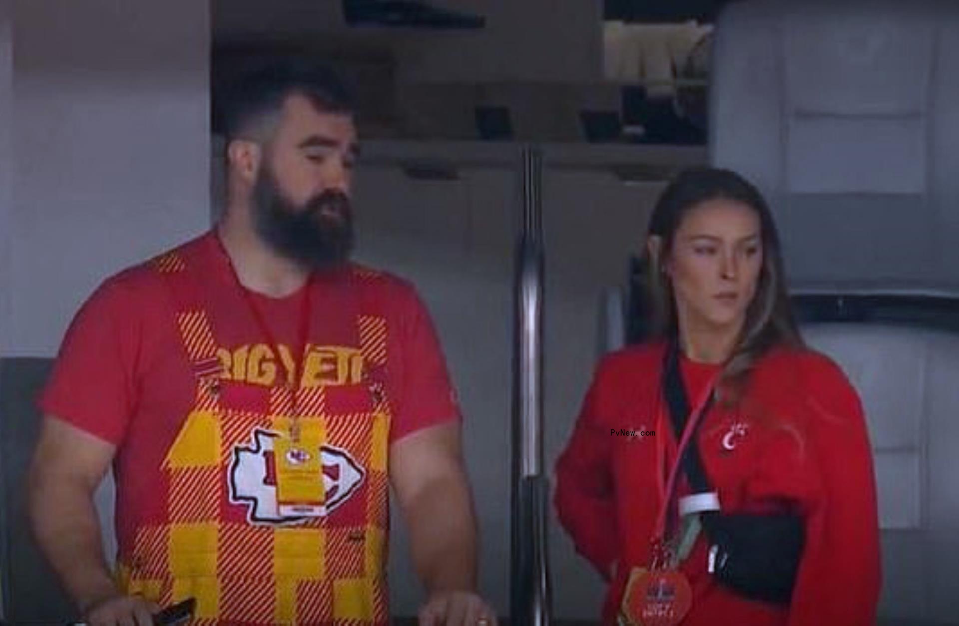 Jason and Kylie Kelce