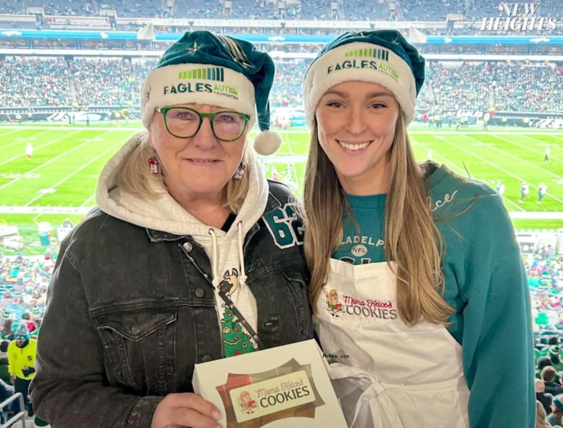 Taylor Swift and Kylie Kelce