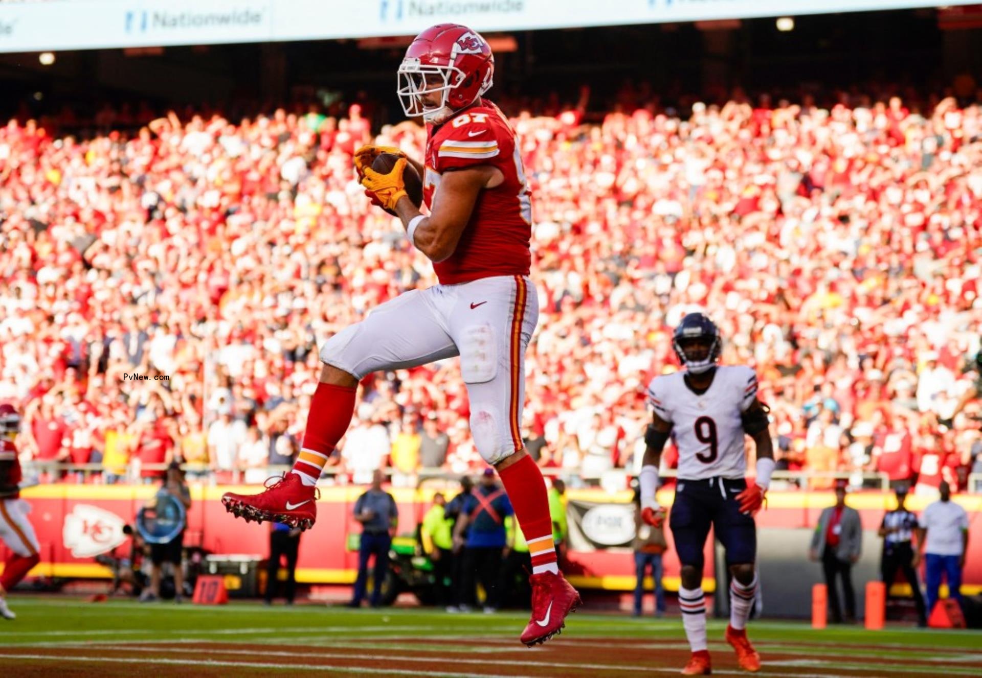 travis kelce touchdown