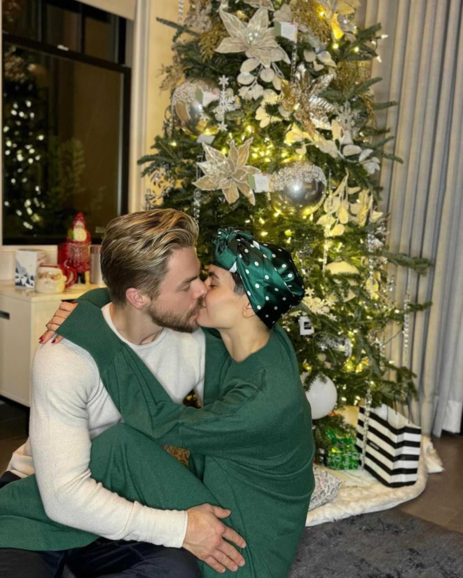 Derek Hough and Hayley Erbert. 
