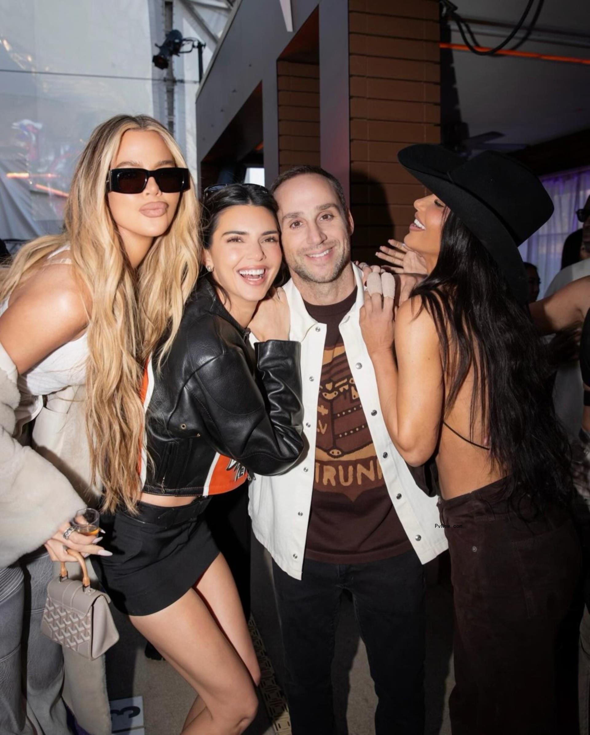 Kim Kardashian, Kendall Jenner, Khloe Kardashian, Michael Rubin