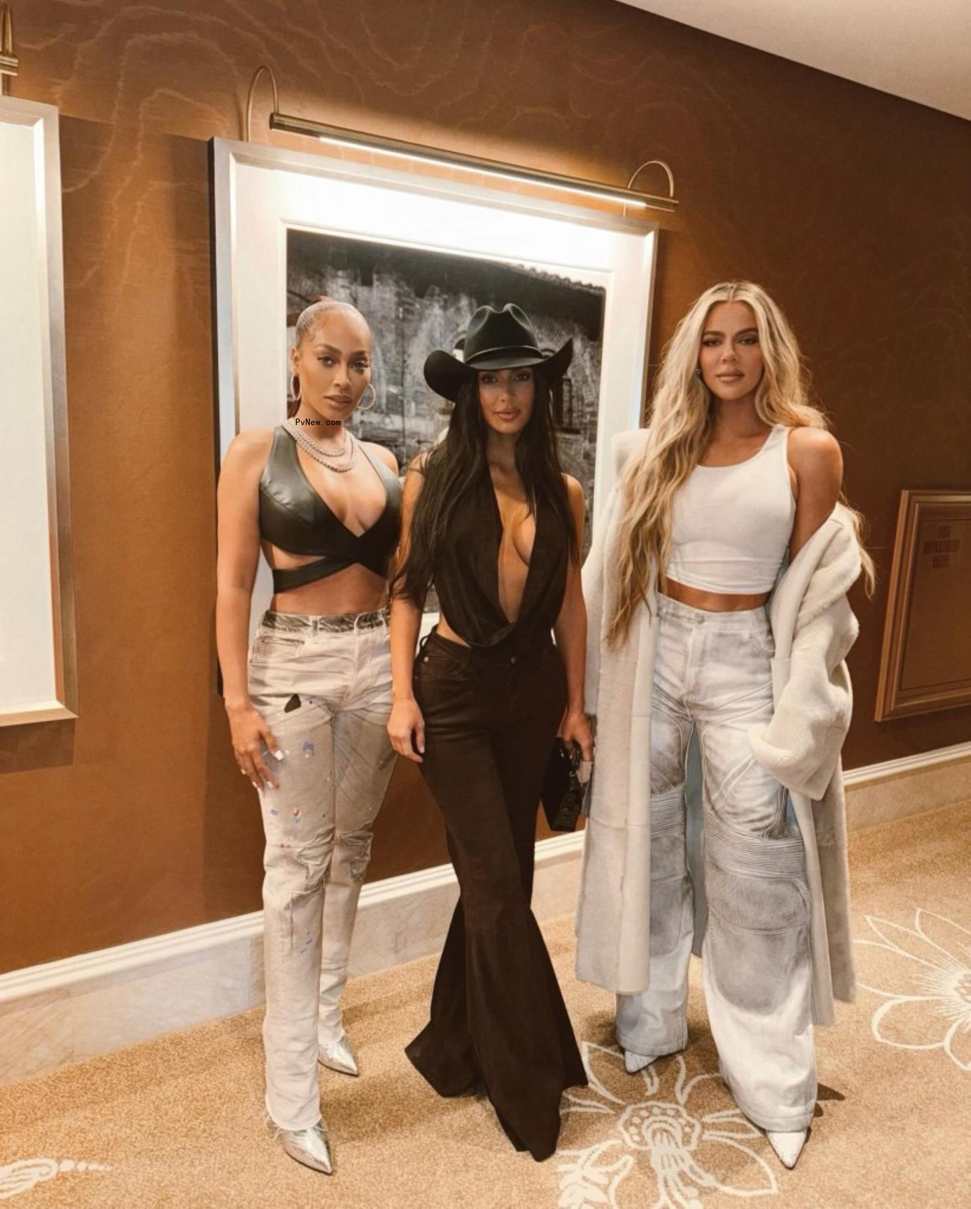 Kim Kardashian, La La Anthony, Khloe Kardashian
