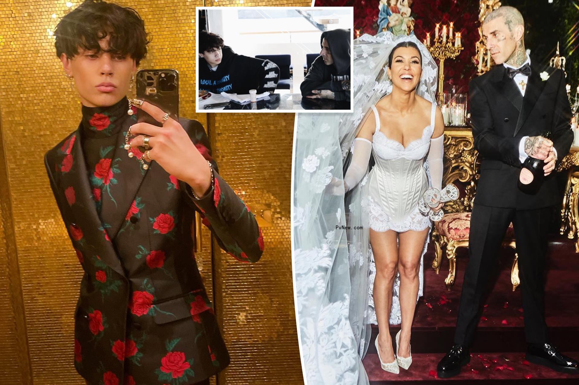 Landon Barker missed two flights to Kourtney, Travis’ wedding over flying fears