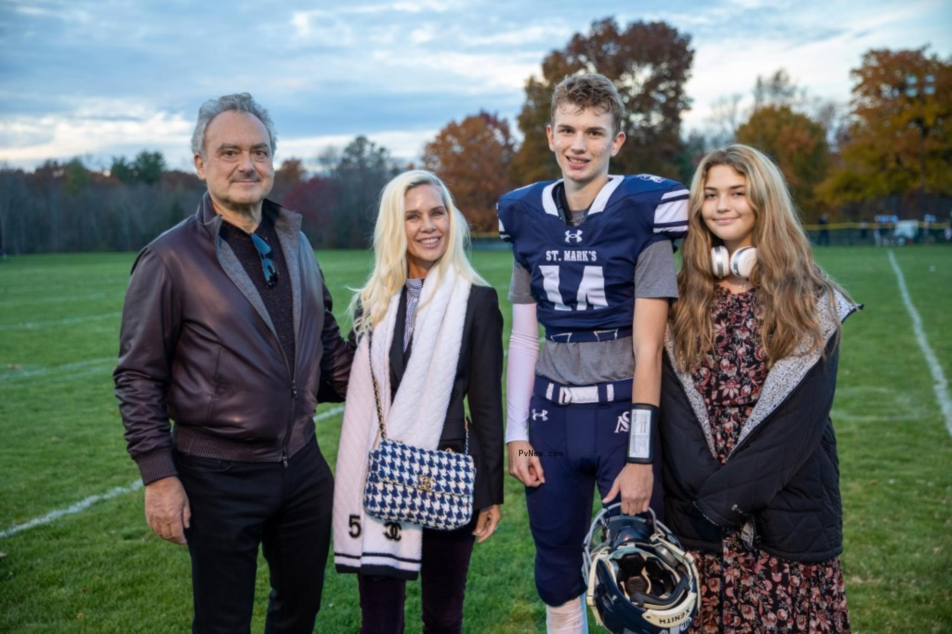 Silvio Scaglia, Michelle-Marie Heinemann Scaglia, Hudson Heinemann, Hyacinth Heinemann.