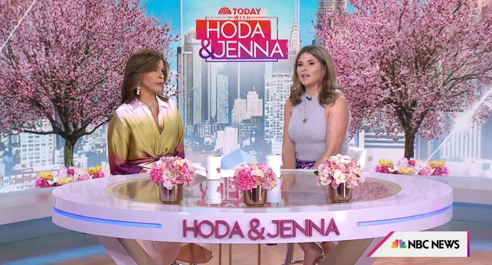 Hoda Kotb and Jenna Bush Hager on the
