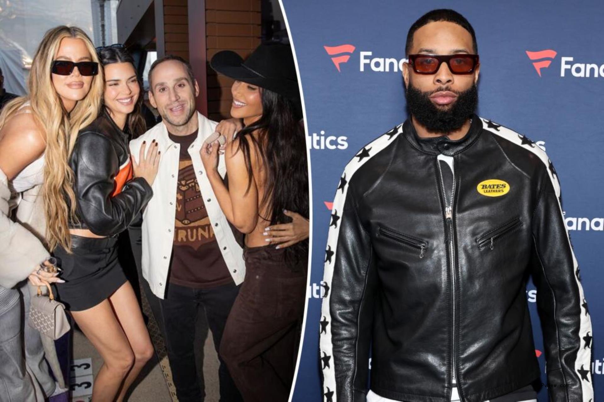 A photo of Kim Kardashian at Fanatics bash