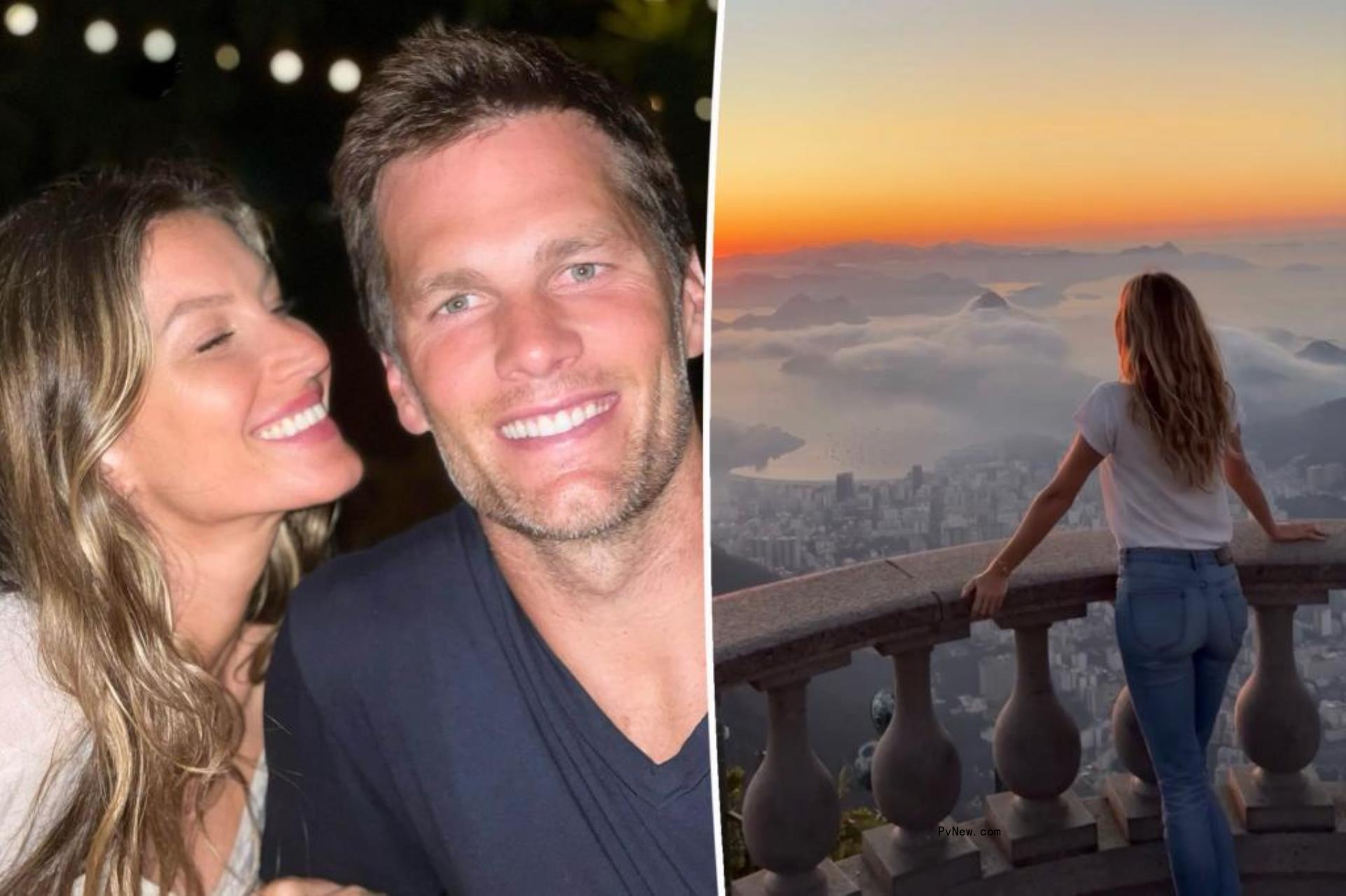 Gisele Bündchen and Tom Brady