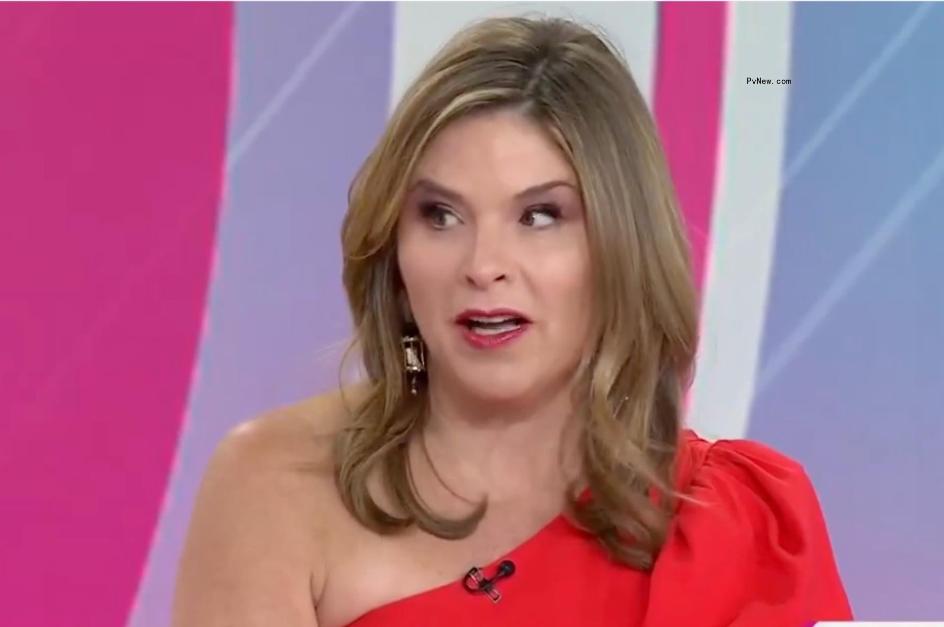 Jenna Bush Hager talking on