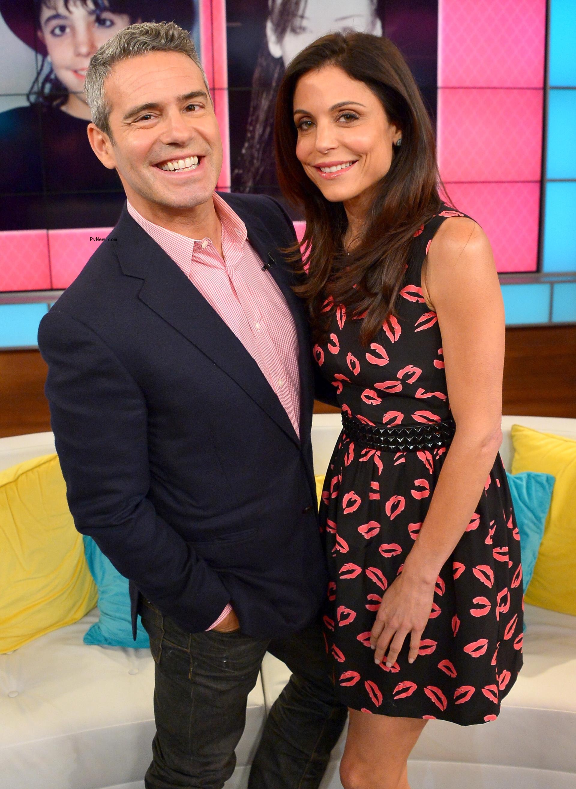 Andy Cohen and Bethenny Frankel