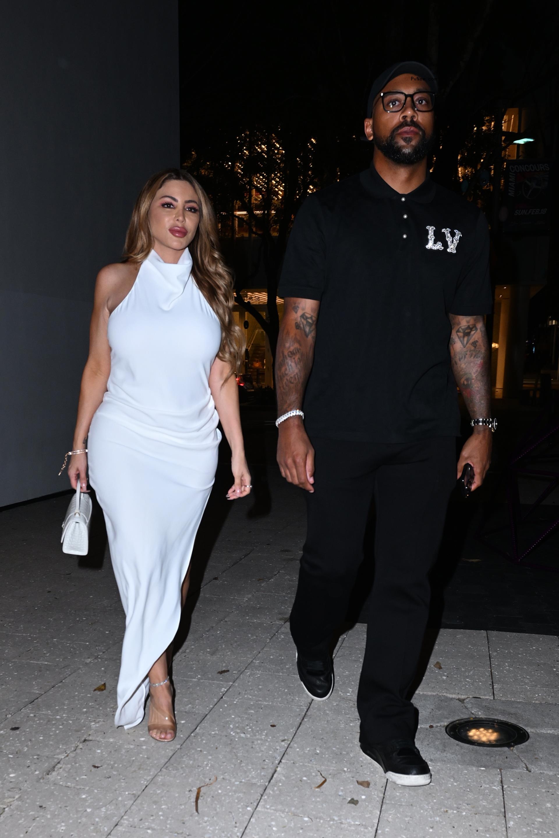Larsa Pippen and Marcus Jordan