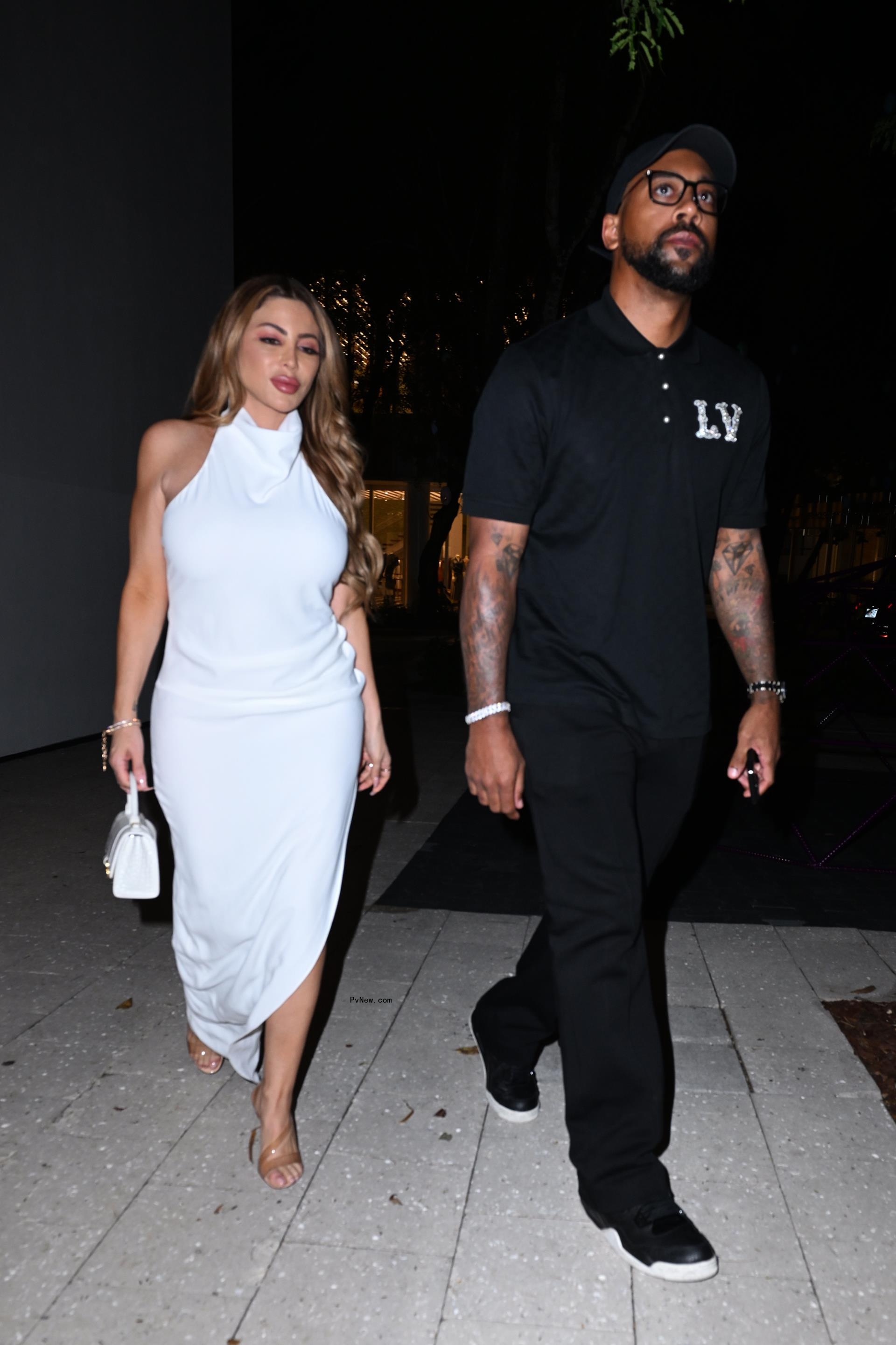 Larsa Pippen and Marcus Jordan