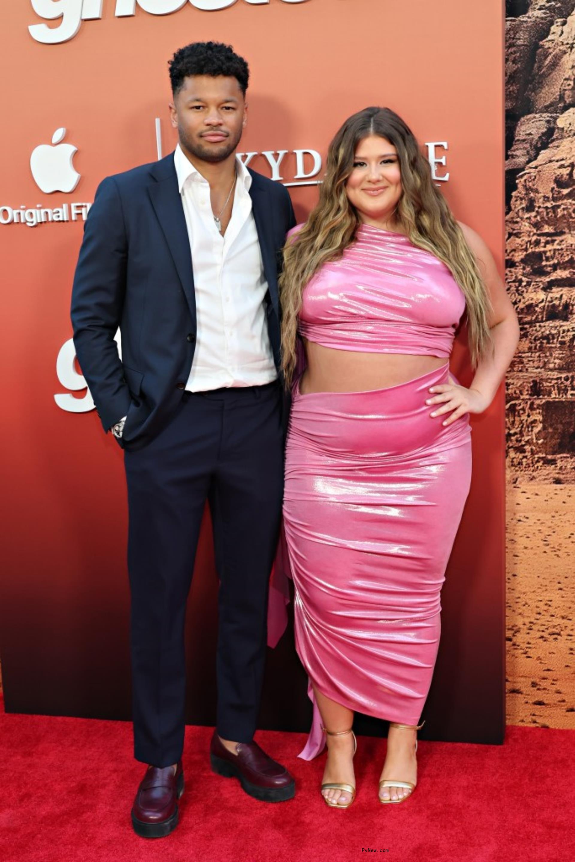 Remi Bader and her boyfriend.