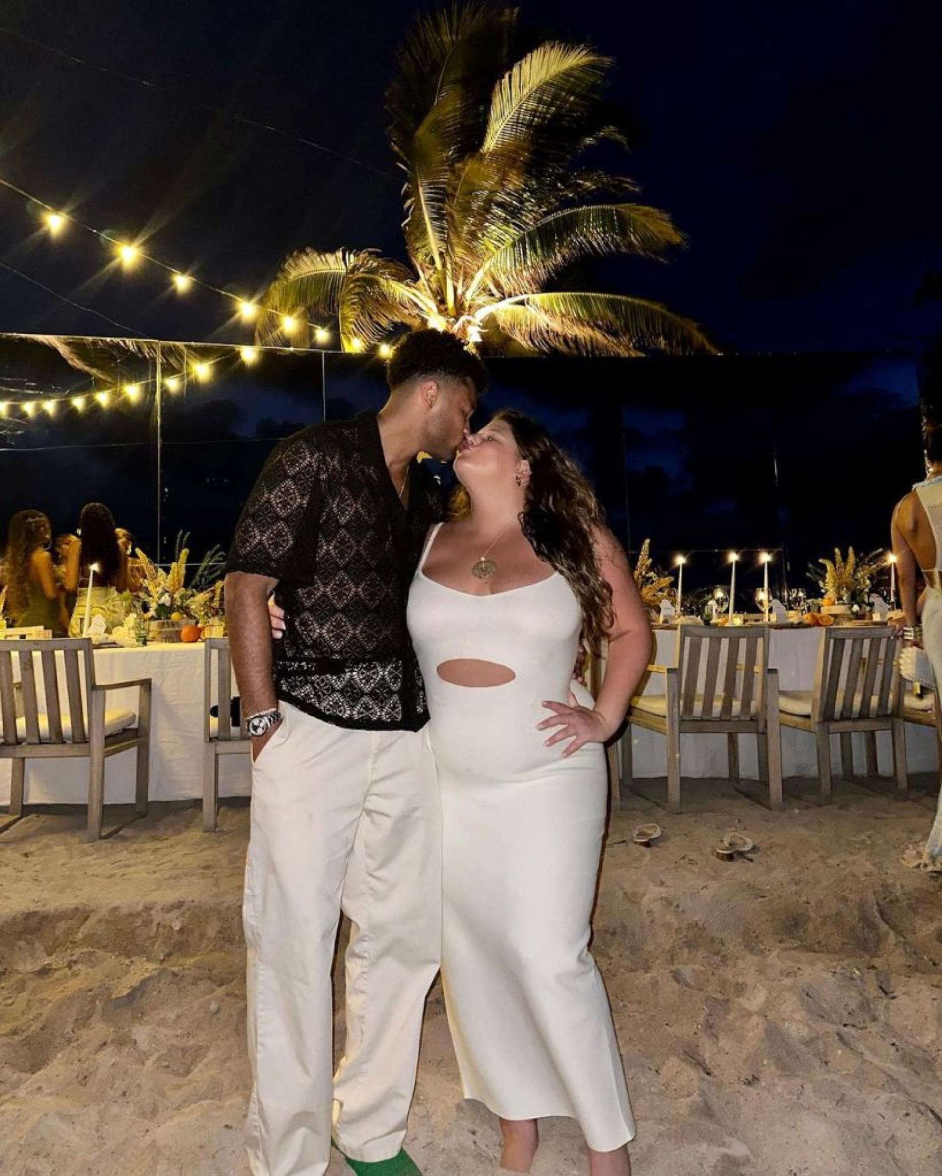 Remi Bader and her boyfriend.