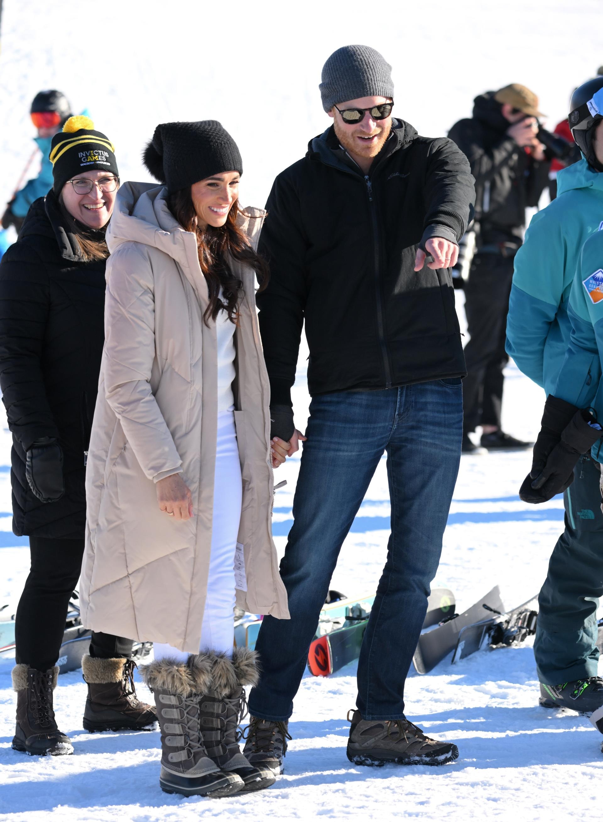 Meghan Markle and Prince Harry in Canada.