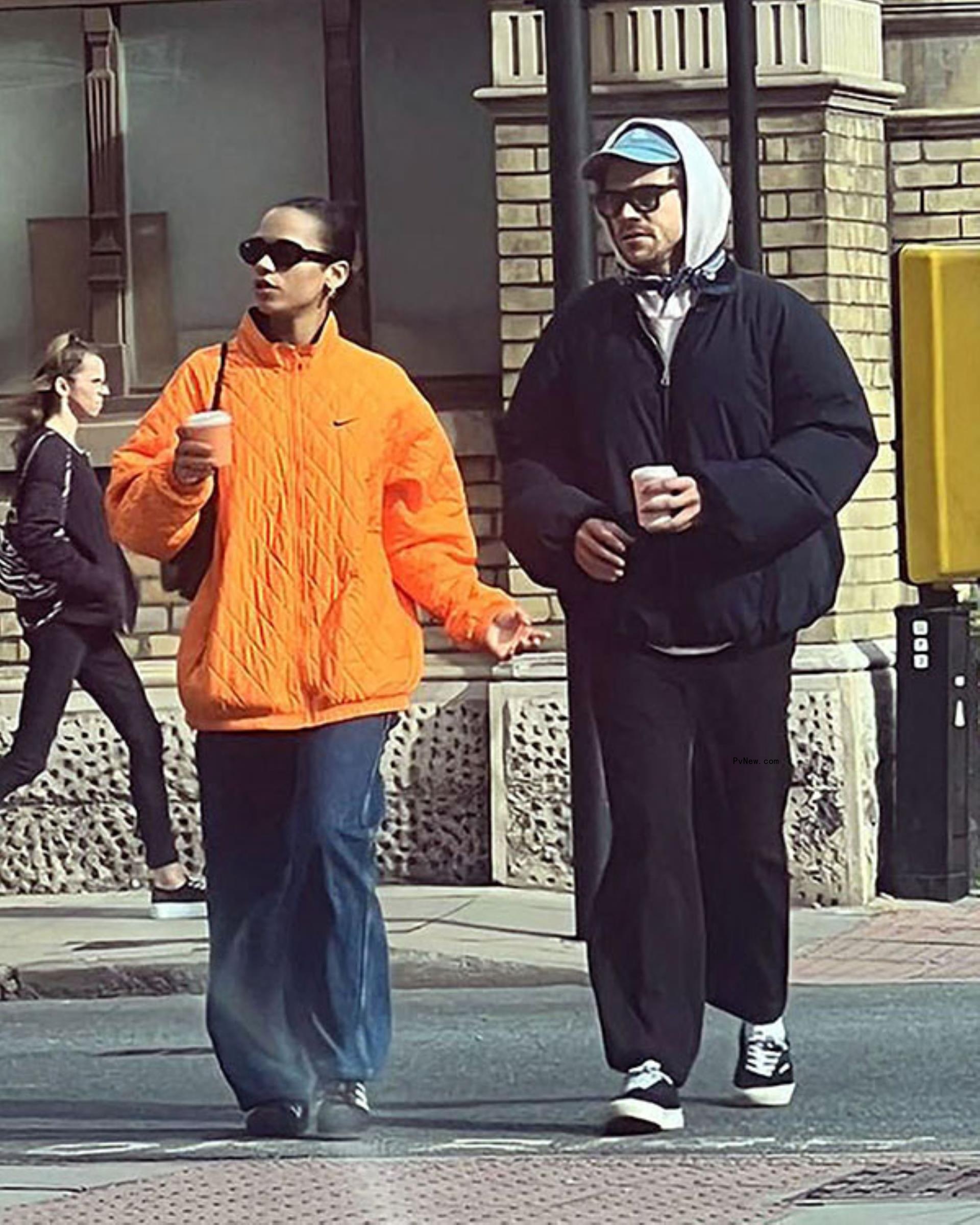 Harry Styles and Taylor Russell.