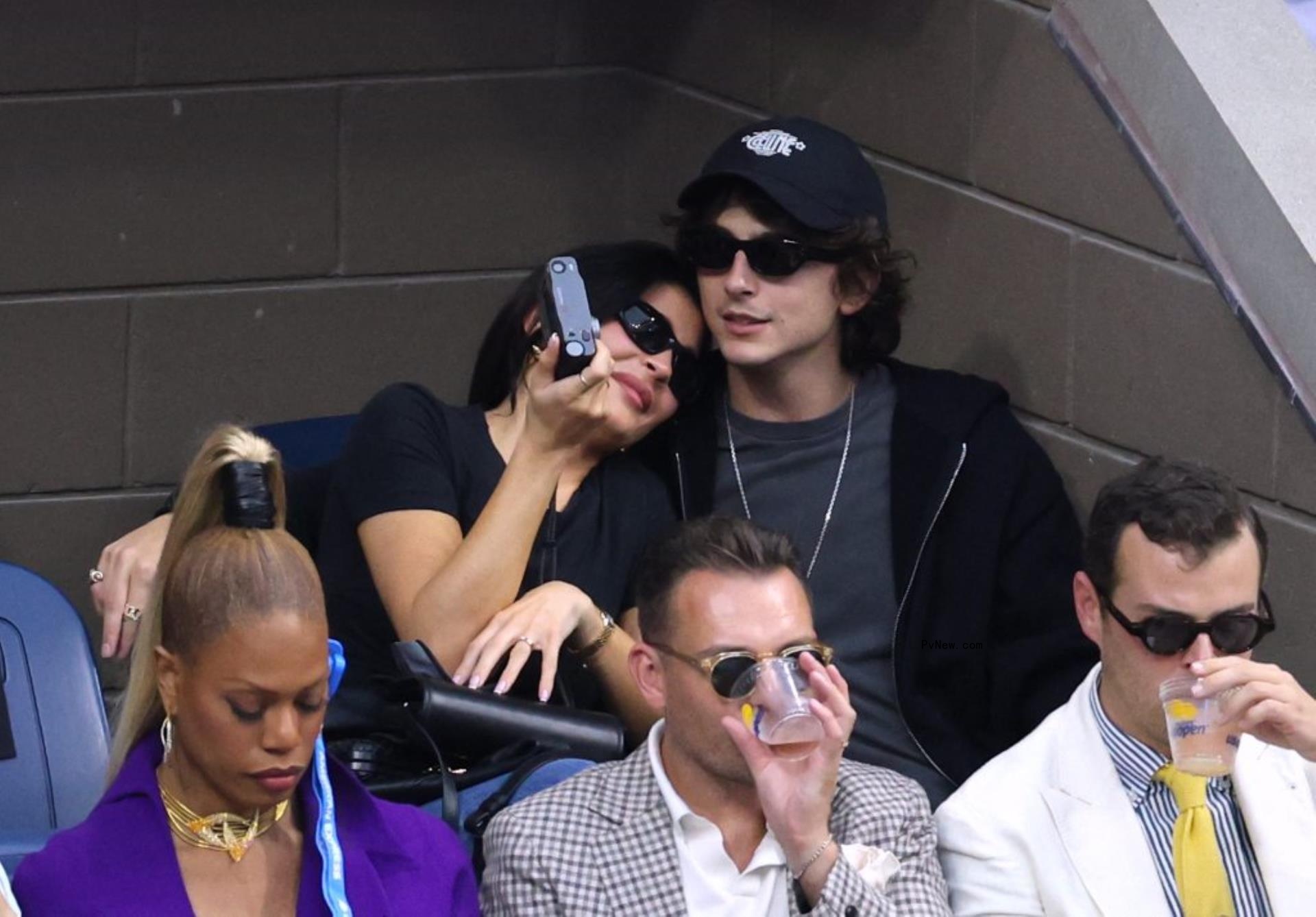 Kylie Jenner and Timothee Chalamet