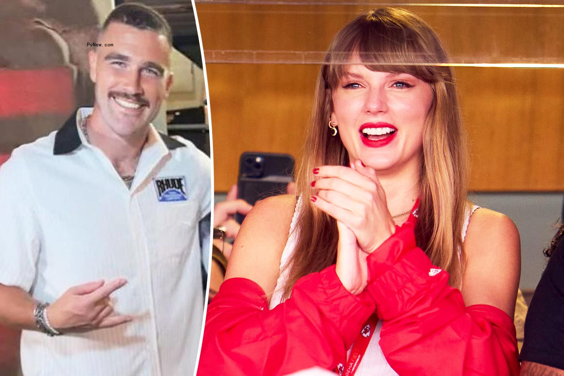 Travis Kelce spotted wearing friendship bracelet with Taylor Swift lyrics before her Chiefs appearance