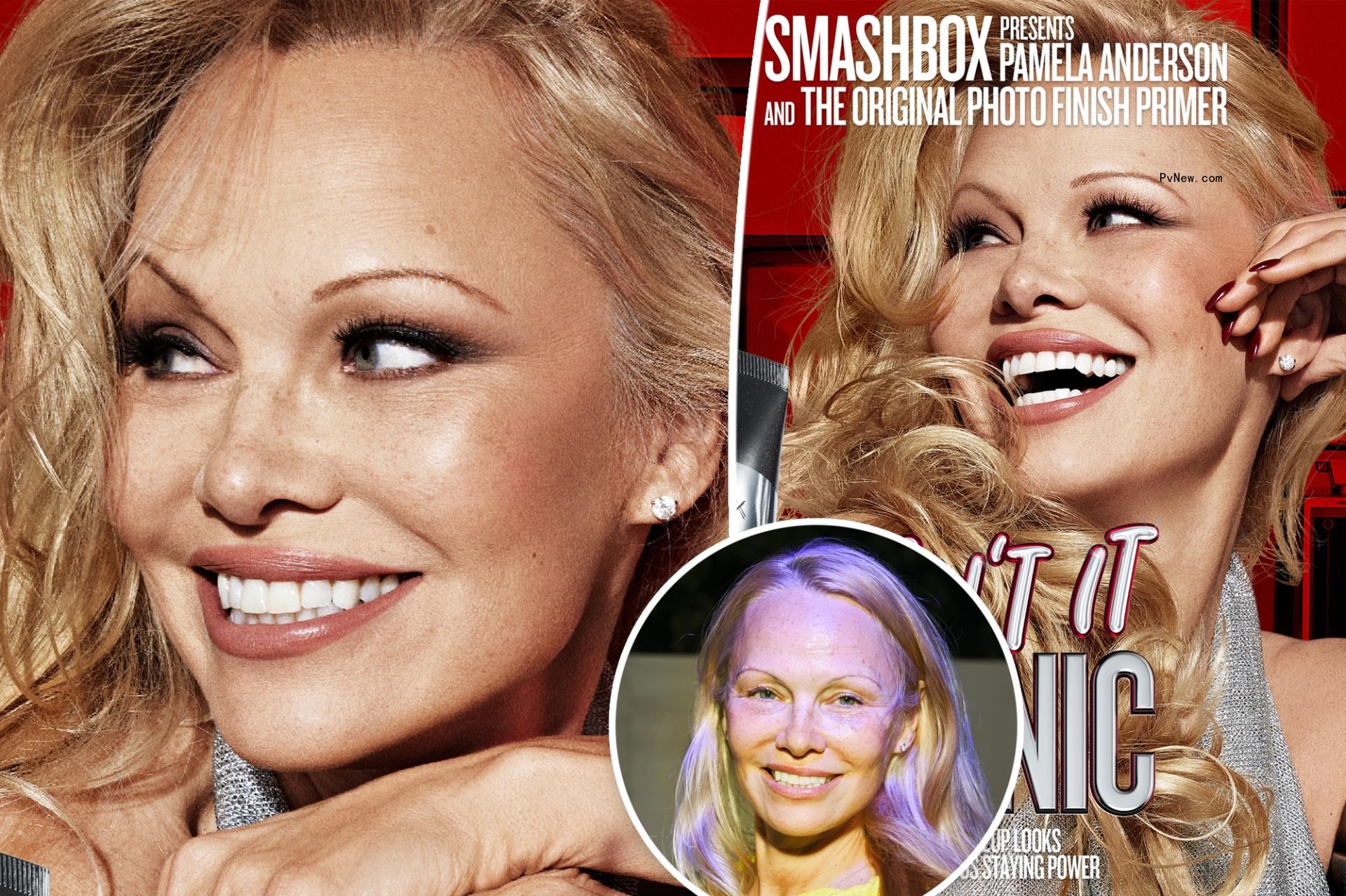 Pamela Anderson fro<i></i>nts makeup campaign after mo<i></i>nths of barefaced fashion moments