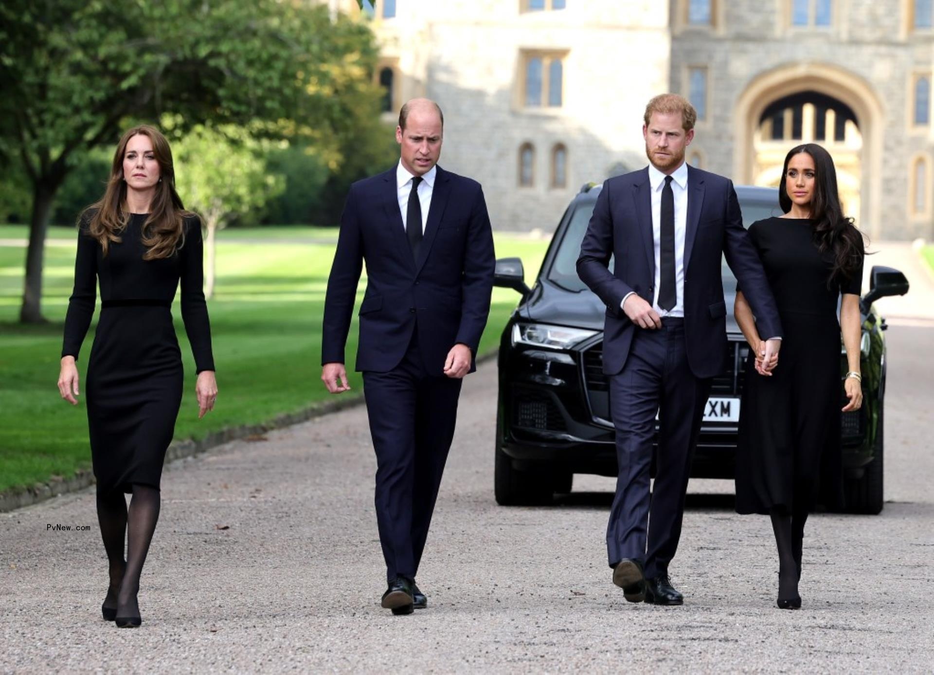 kate middleton, meghan markle, prince harry and prince william