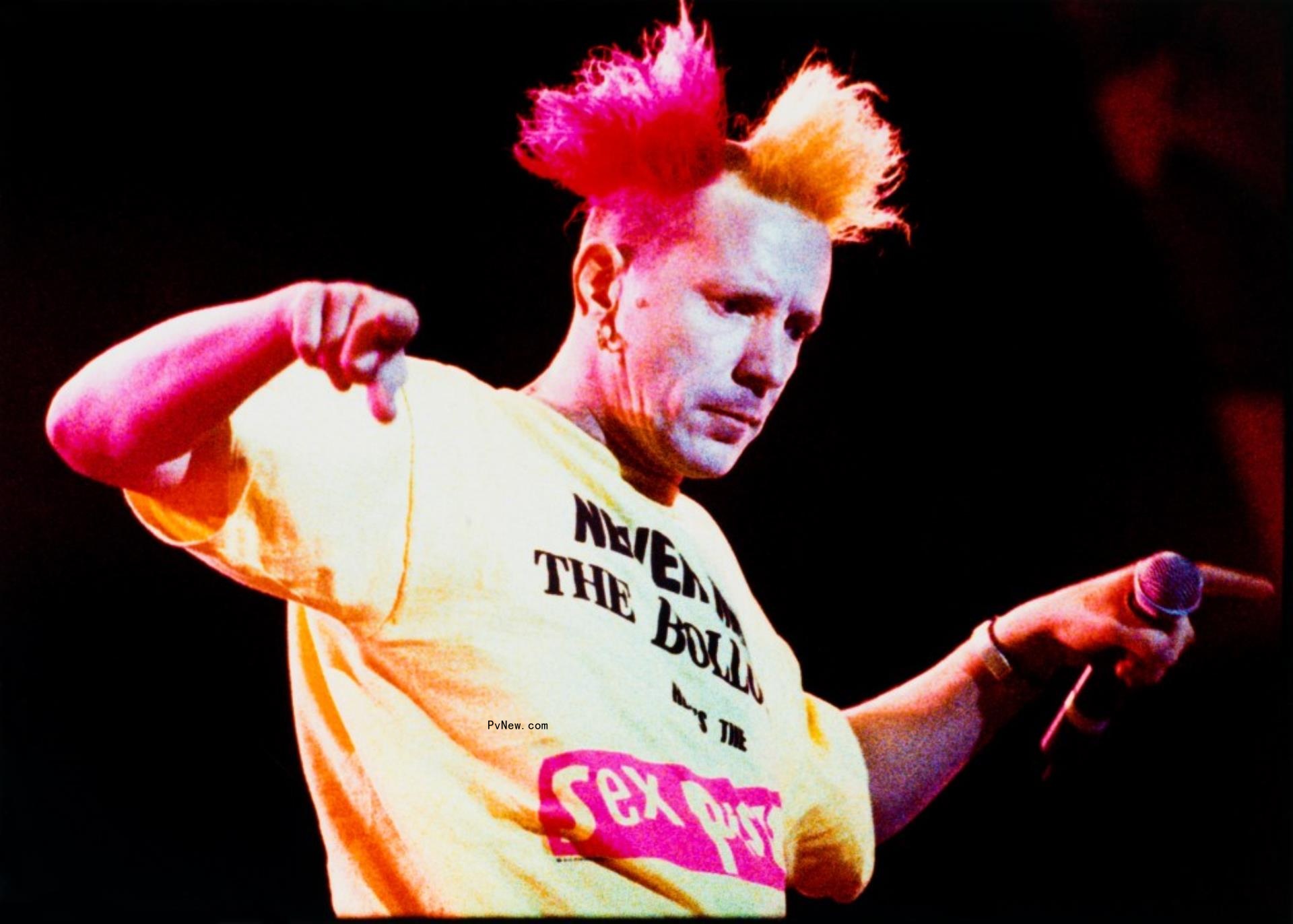 John Lydon performing in 1996.